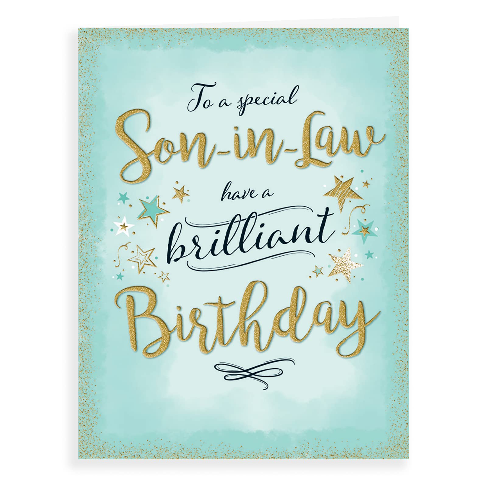 Piccadilly Greetings Son In Law Birthday Card | 8 x 6 Inches | Made in the UK 1