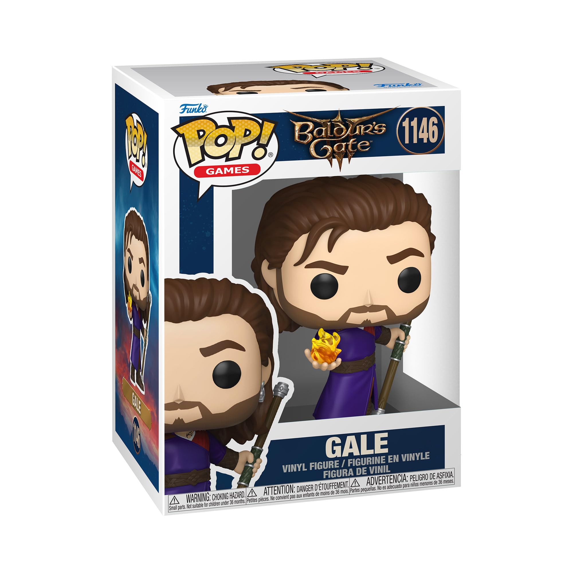 Funko Pop! Games: Baldur's Gate 3 - Gale Vinyl Figure | 3.75 Inches
