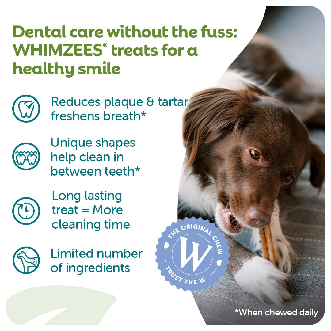 WHIMZEES Stix S Monthly Fund Dental Sticks for Small Dogs | 30 Count | Vegetarian 2