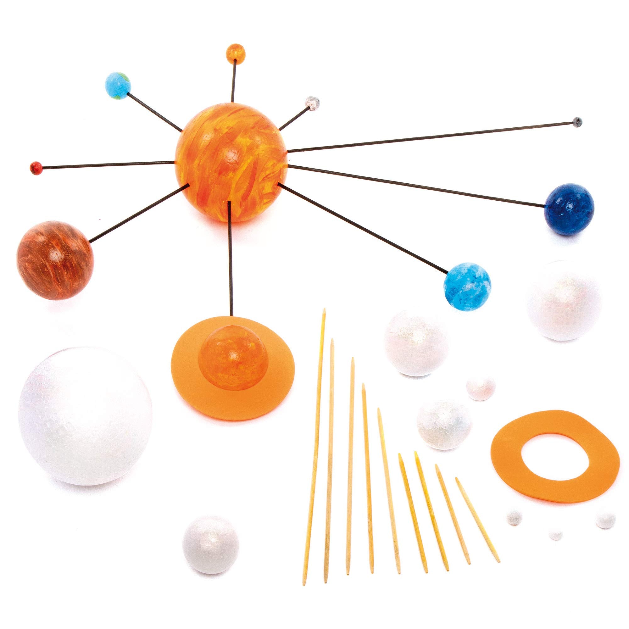 Baker Ross EV8302 Solar System Craft Kit - Educational Science Kit for Kids Ages 6+ 1