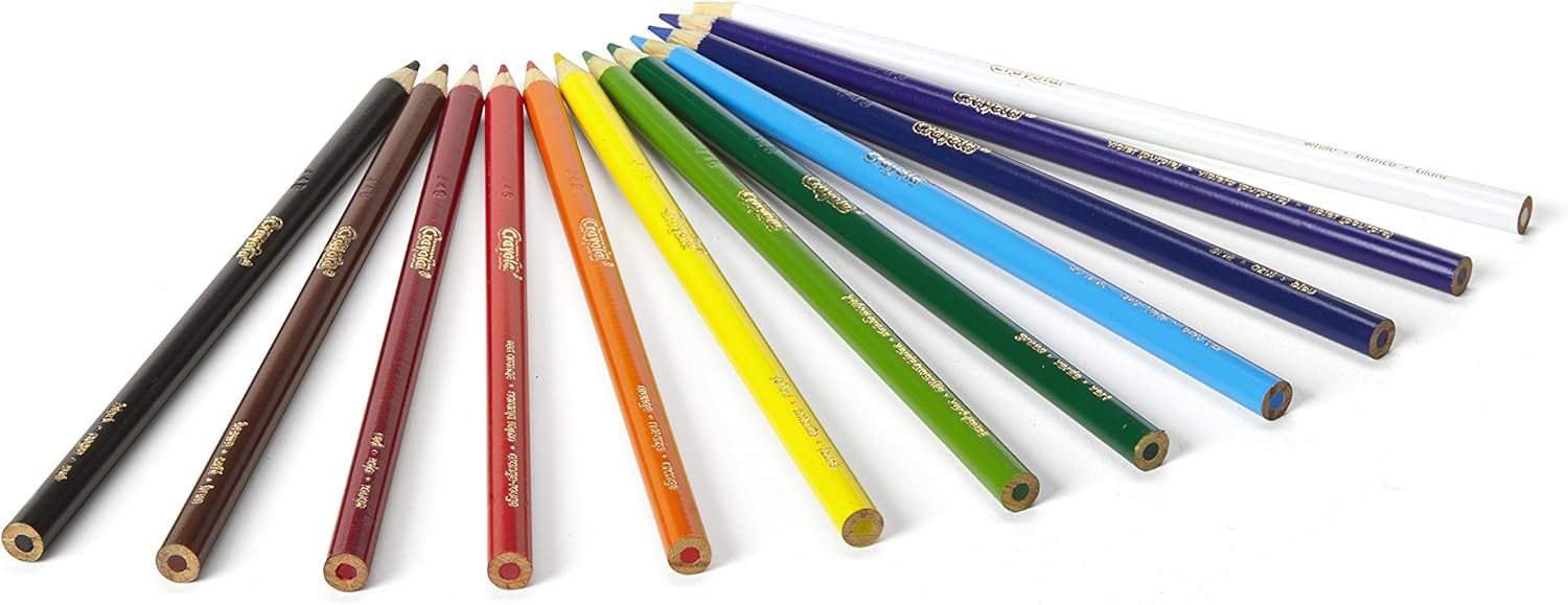 Crayola 3.3612 - 12 Coloured Pencils in Stackable Window Box 2