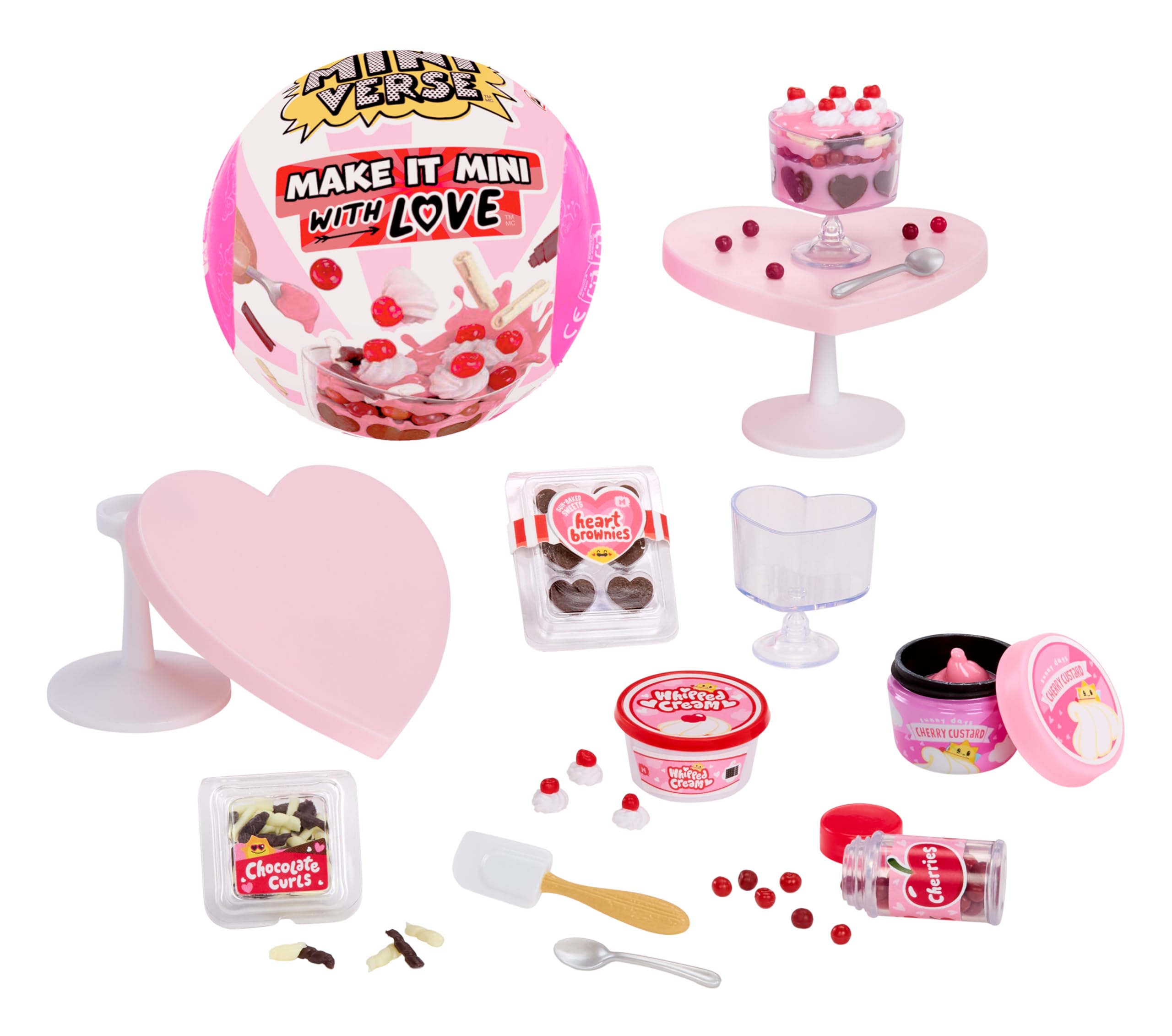MGA's Miniverse Make It Mini With Love - DIY Resin Collectables, Valentine’s Day Series | Ages 8+