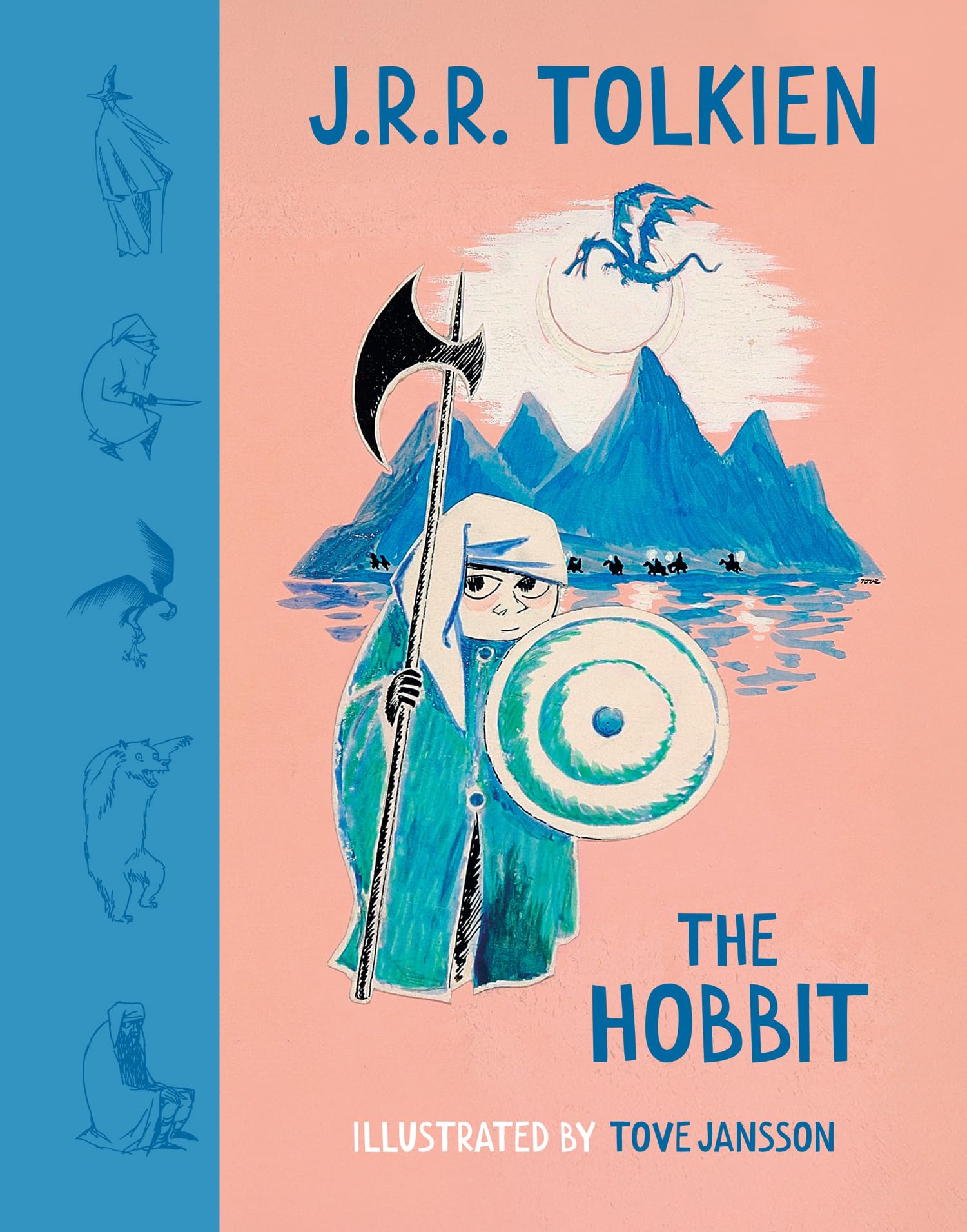 Tolkien GB The Hobbit - 90th Anniversary Edition with Tove Jansson Illustrations | Hardcover | English