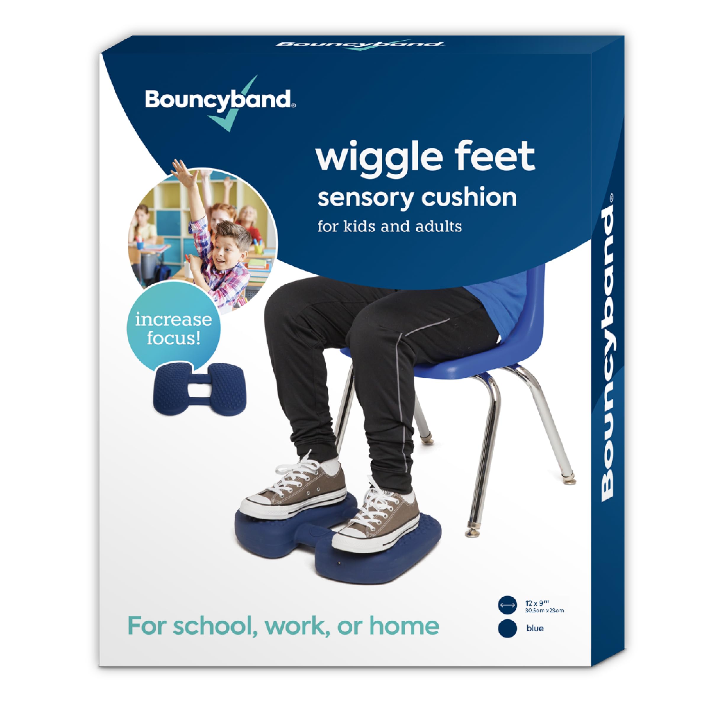 Bouncyband Wiggle Feet - Sensory Fidget Aid for Focus and Calm 1