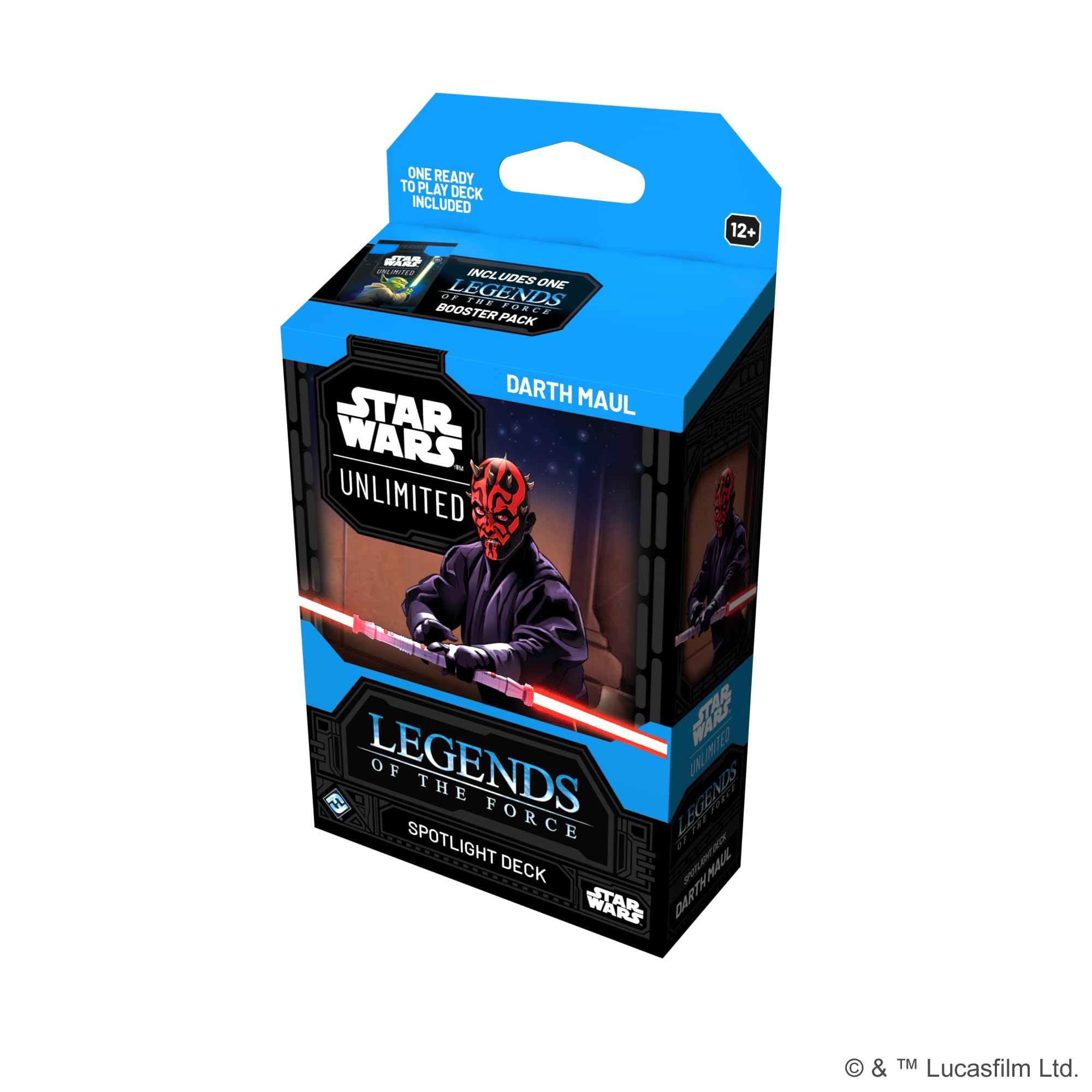 Fantasy Flight Games Star Wars: Unlimited Legends of the Force Spotlight Deck Display 2