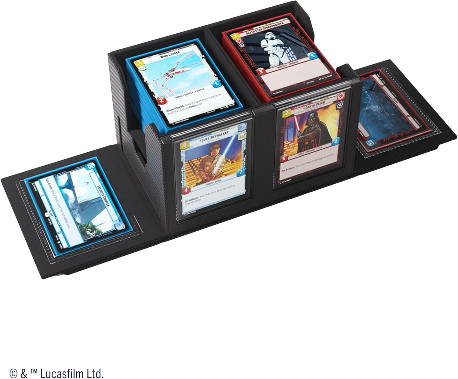 Gamegenic Star Wars Unlimited Double Deck Pod - Black 3