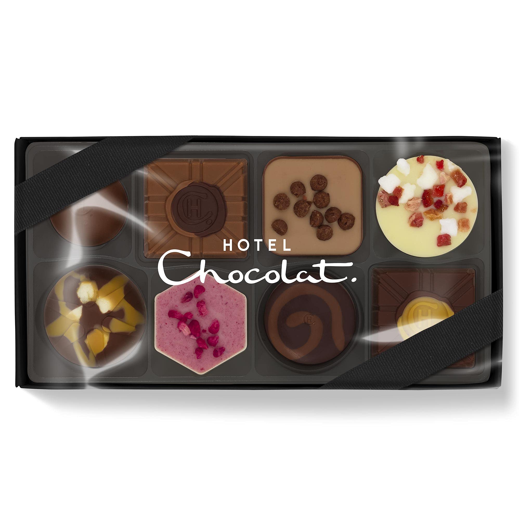 Hotel Chocolat Everything Pocket Selection - 8 Best-Loved Chocolates | 100g 1