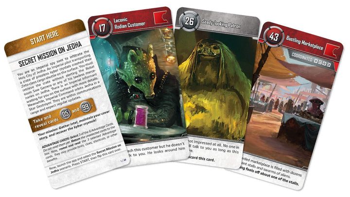 Asmodee | Unlock! Star Wars The Escape Game | Board Game | Ages 10+ | 1-6 Players | 60 Minute Playing Time