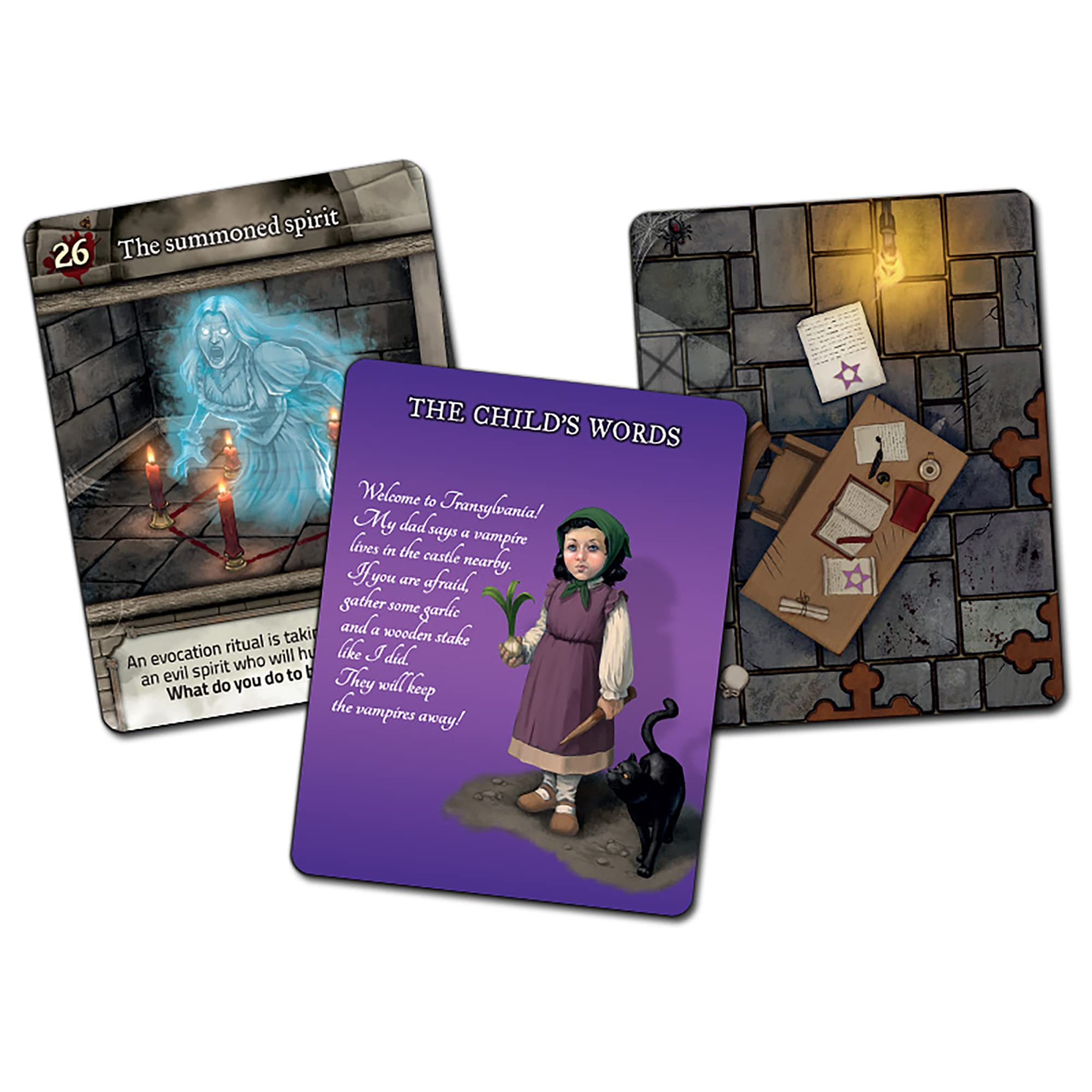 dV Giochi Deckscape: Dracula's Castle Card Game | Escape Room Experience | English Language 2