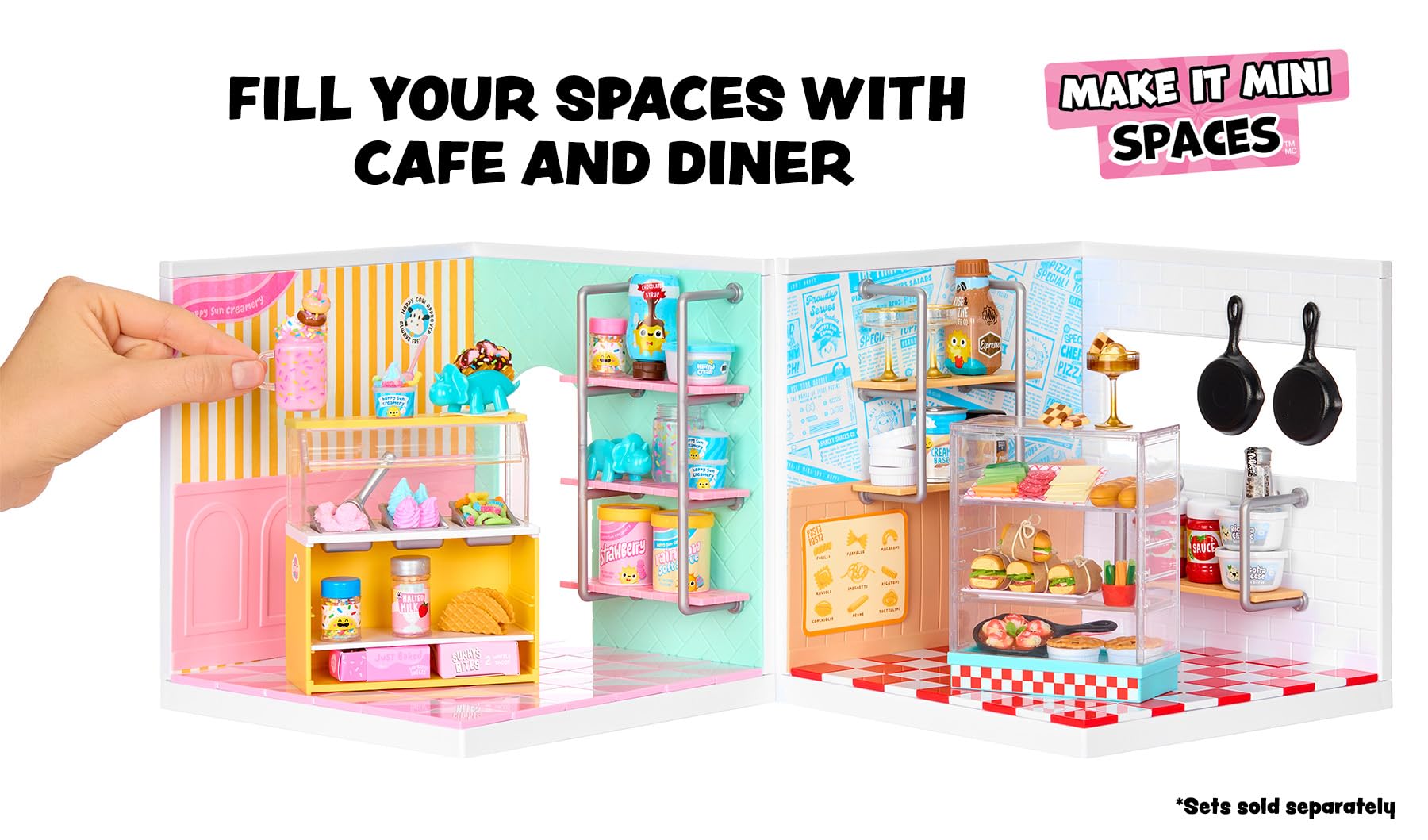 MGA's Miniverse Make It Mini Diner Series 4 Collectible DIY Resin Kit | Mini Size | Age 8+ 7