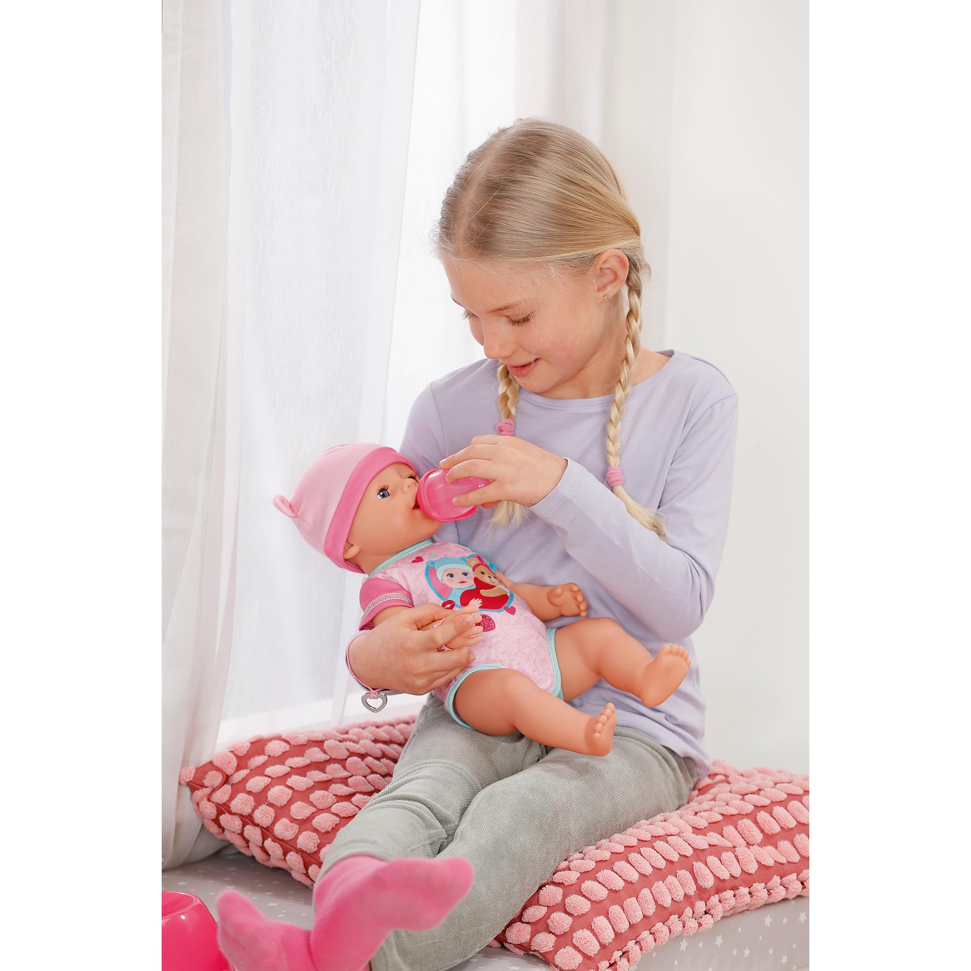 BABY born Emma - 43cm Interactive Baby Doll with 10 Functions & Accessories for Kids 11