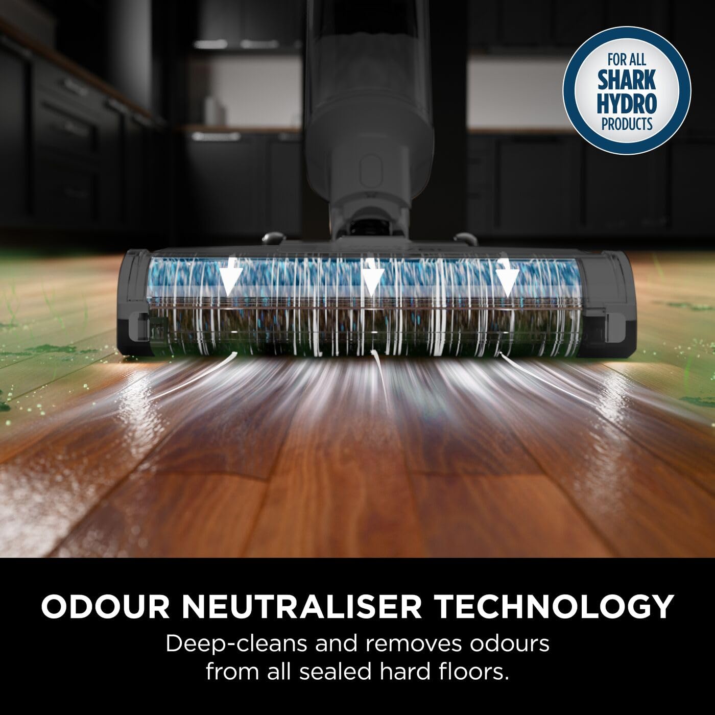 Shark Hydro Multi-Surface Cleaner Refill - Odour Neutraliser | 1 Litre | Quick Dry