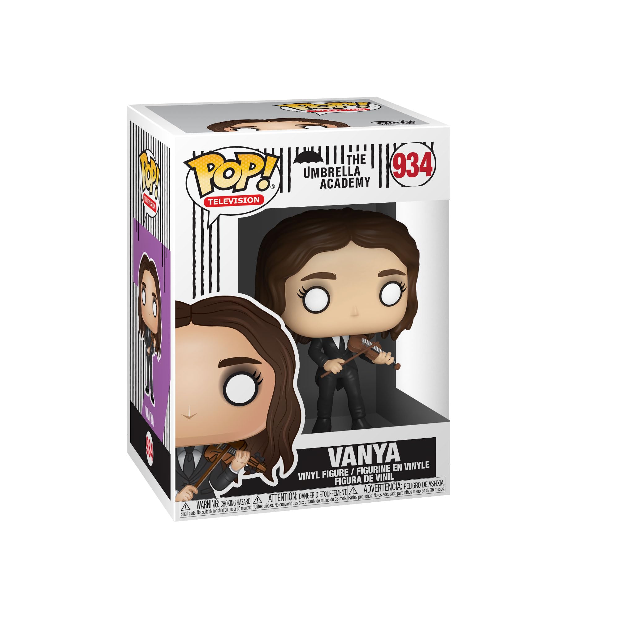 Funko Pop! TV: Umbrella Academy - Vanya Hargreeves Vinyl Figure with Rare Chase Variant (44516)