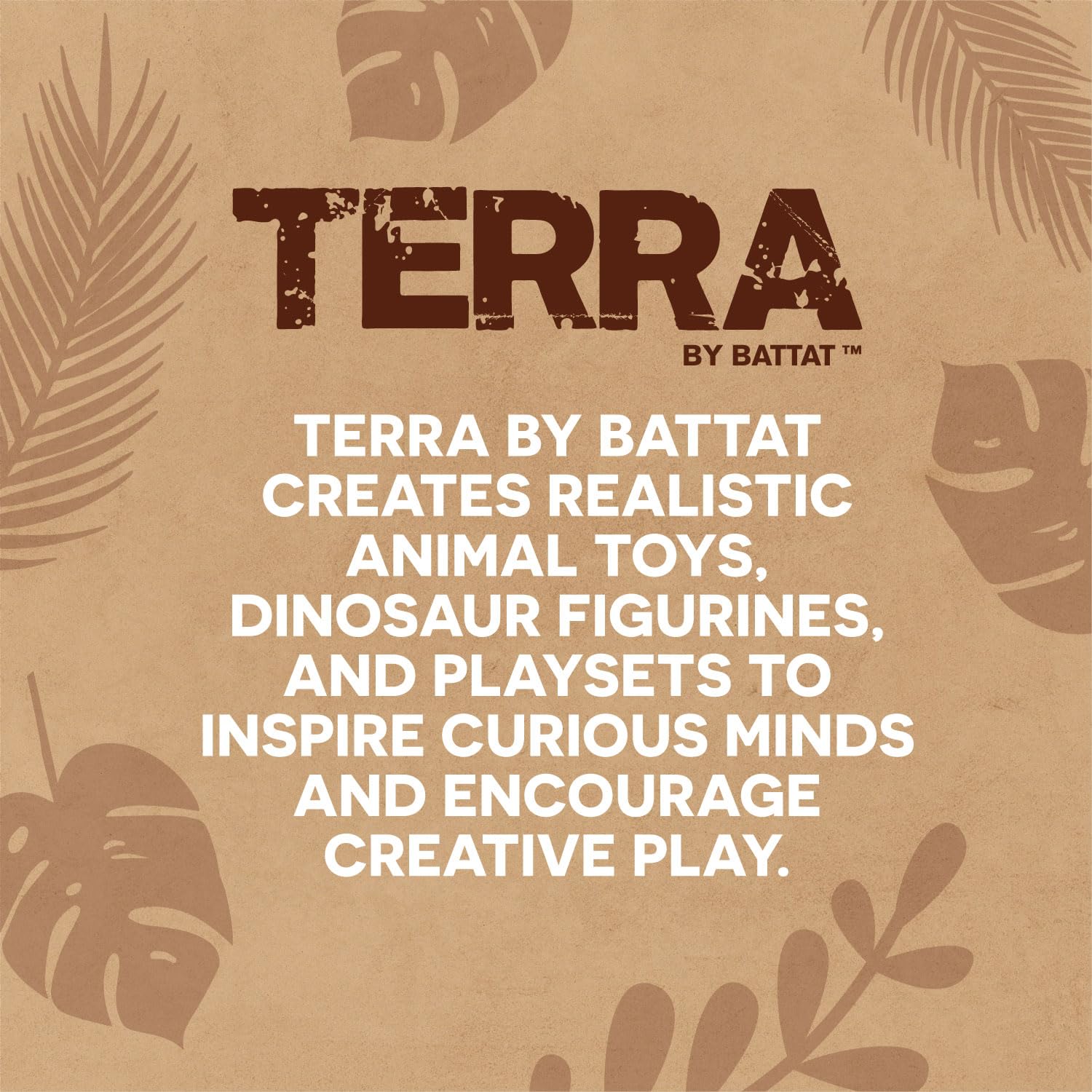 Terra by Battat 60-Piece Miniature Dinosaur Figures Tube | Assorted Plastic Animals for Ages 3+ 8