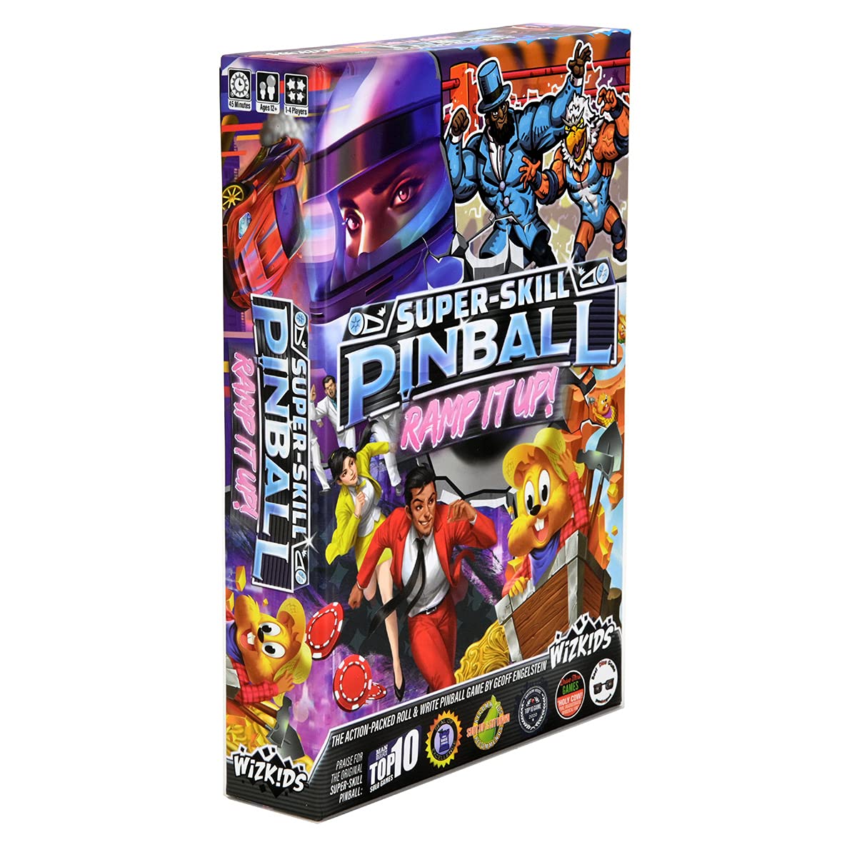 WizKids Super-Skill Pinball: Ramp It Up Board Game 2