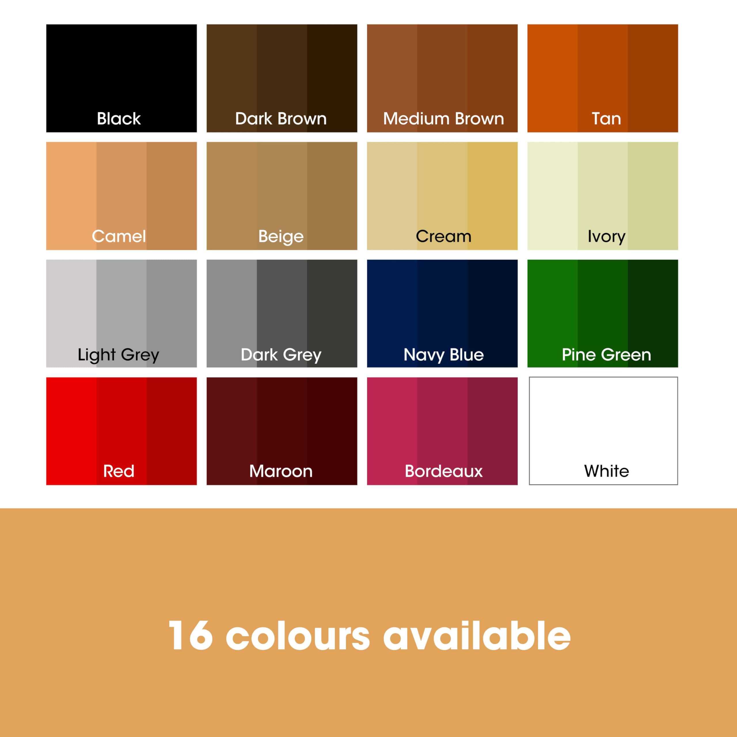 Furniture Clinic Leather Recolouring Balm - Dark Grey for Sofas, Car Seats, Shoes & Clothing 4
