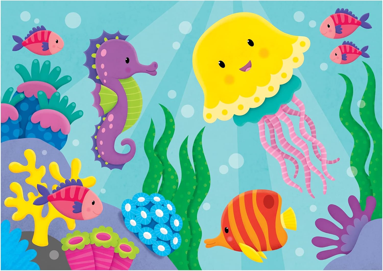 Galt 4 Puzzles in a Box - Ocean Themed Jigsaw Puzzles for Toddlers 18 Months+ 2