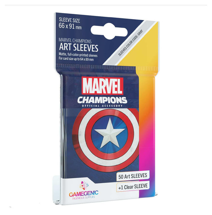 Fantasy Flight Games – Marvel Champions: Offizielle Hüllen: Marvel Blue – Card Ga