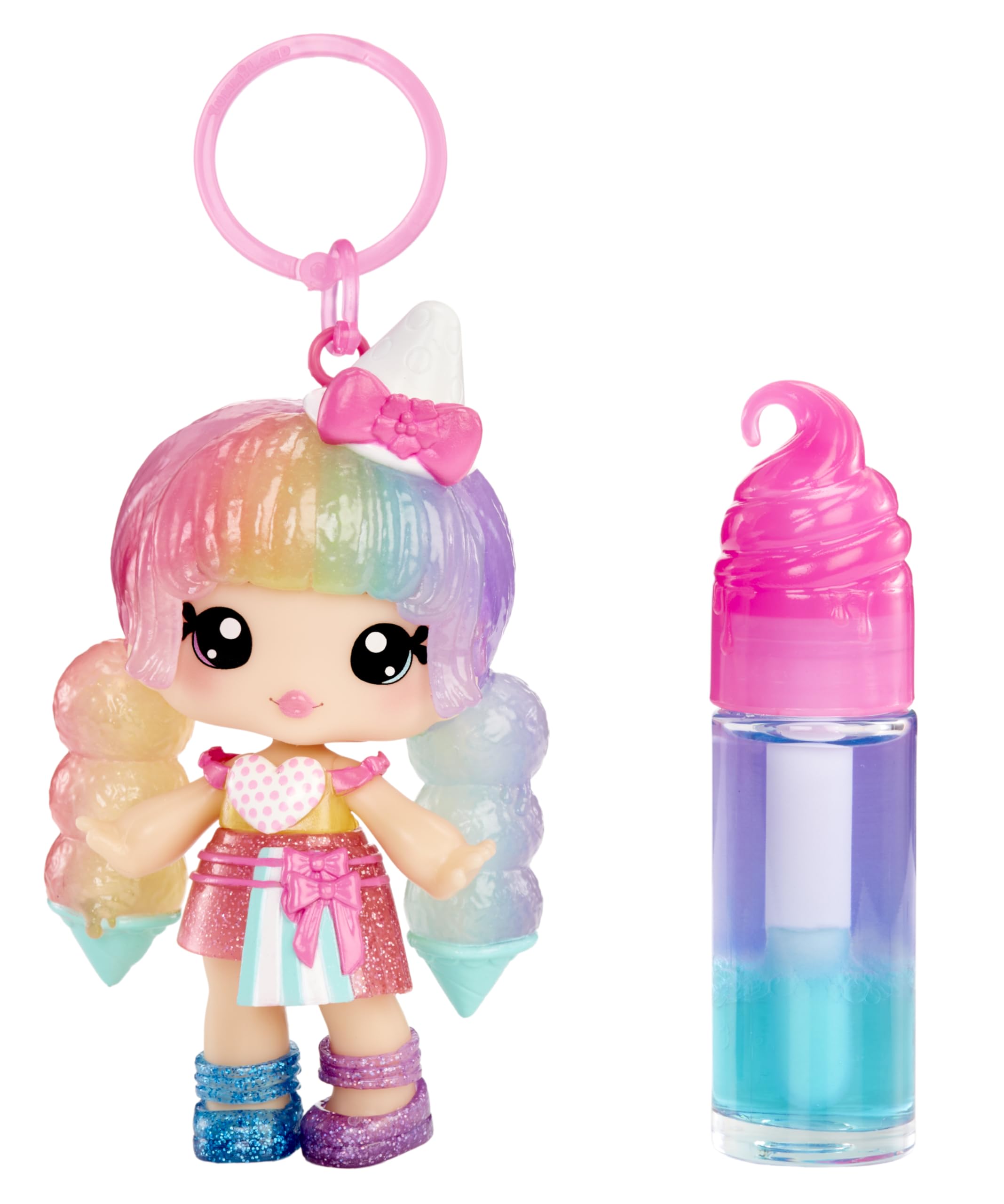 Yummiland Stephie Snowcone Doll with Mystery Color Change Hair & DIY Two-Tone Lip Gloss 8