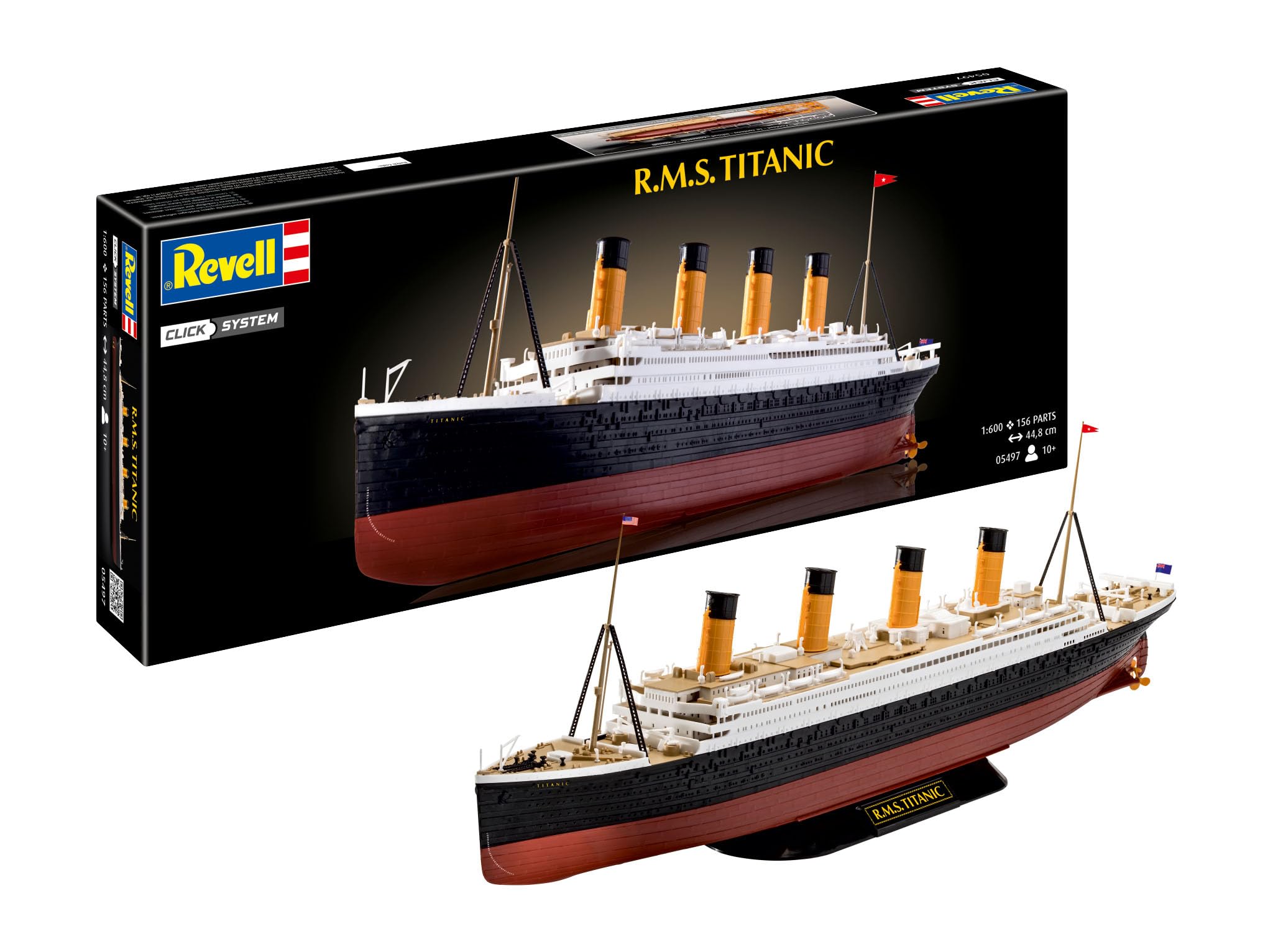 Revell R.M.S. Titanic Model Kit 1:600 Scale with Innovative Click System