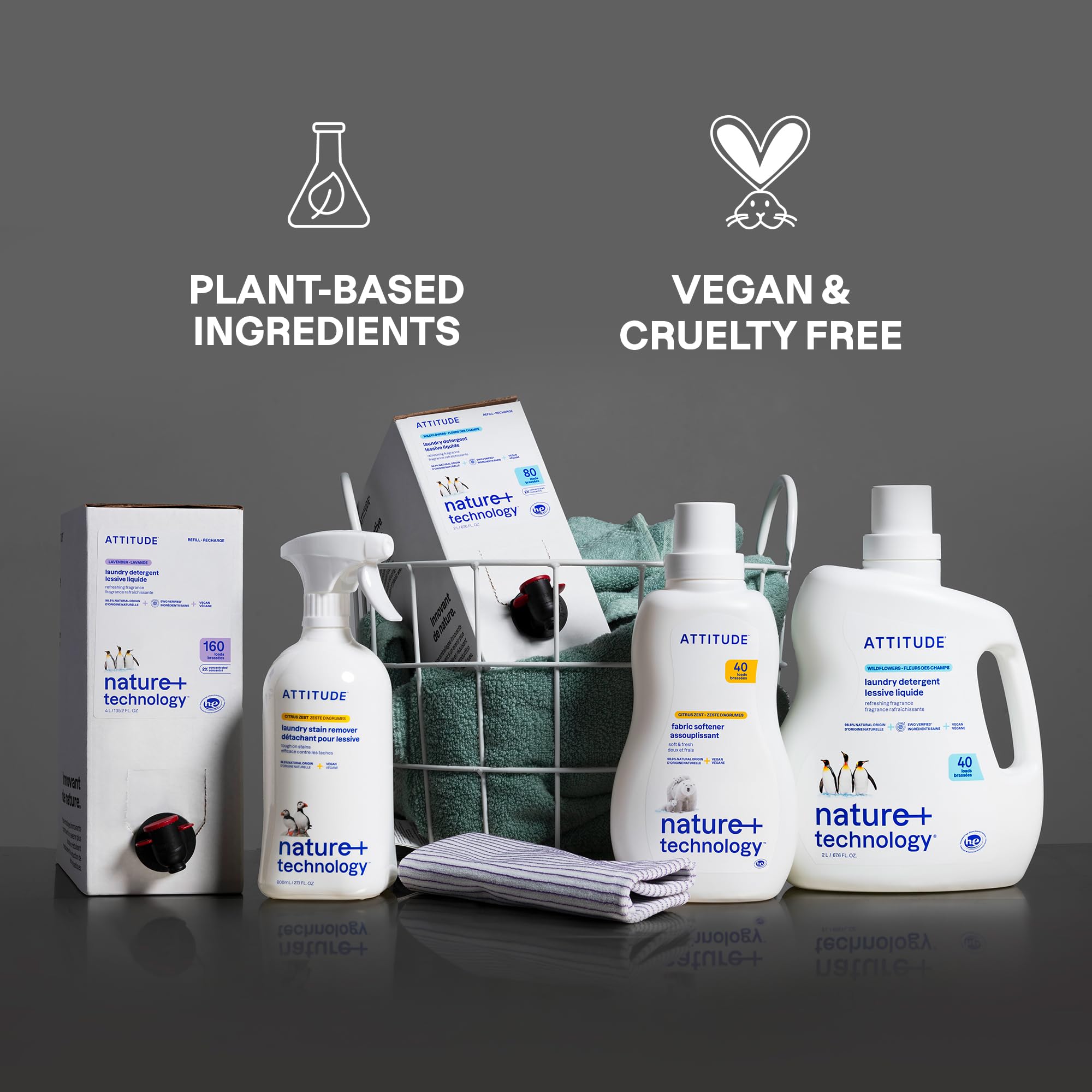 ATTITUDE Laundry Stain Remover - Plant-Based, Citrus Zest Scent, EWG Verified | 800 ml 6