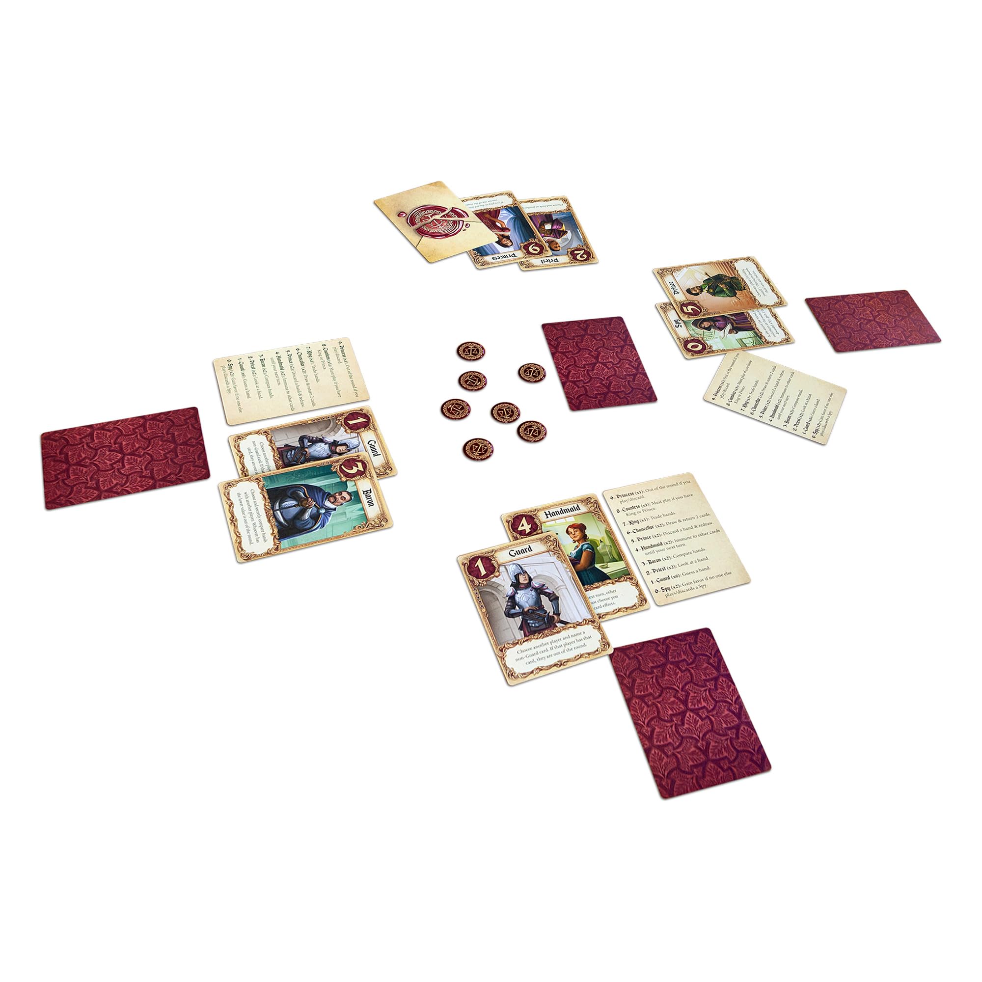 Z-Man Games Love Letter Card Game - Family Strategy Card Game for 2-6 Players 2