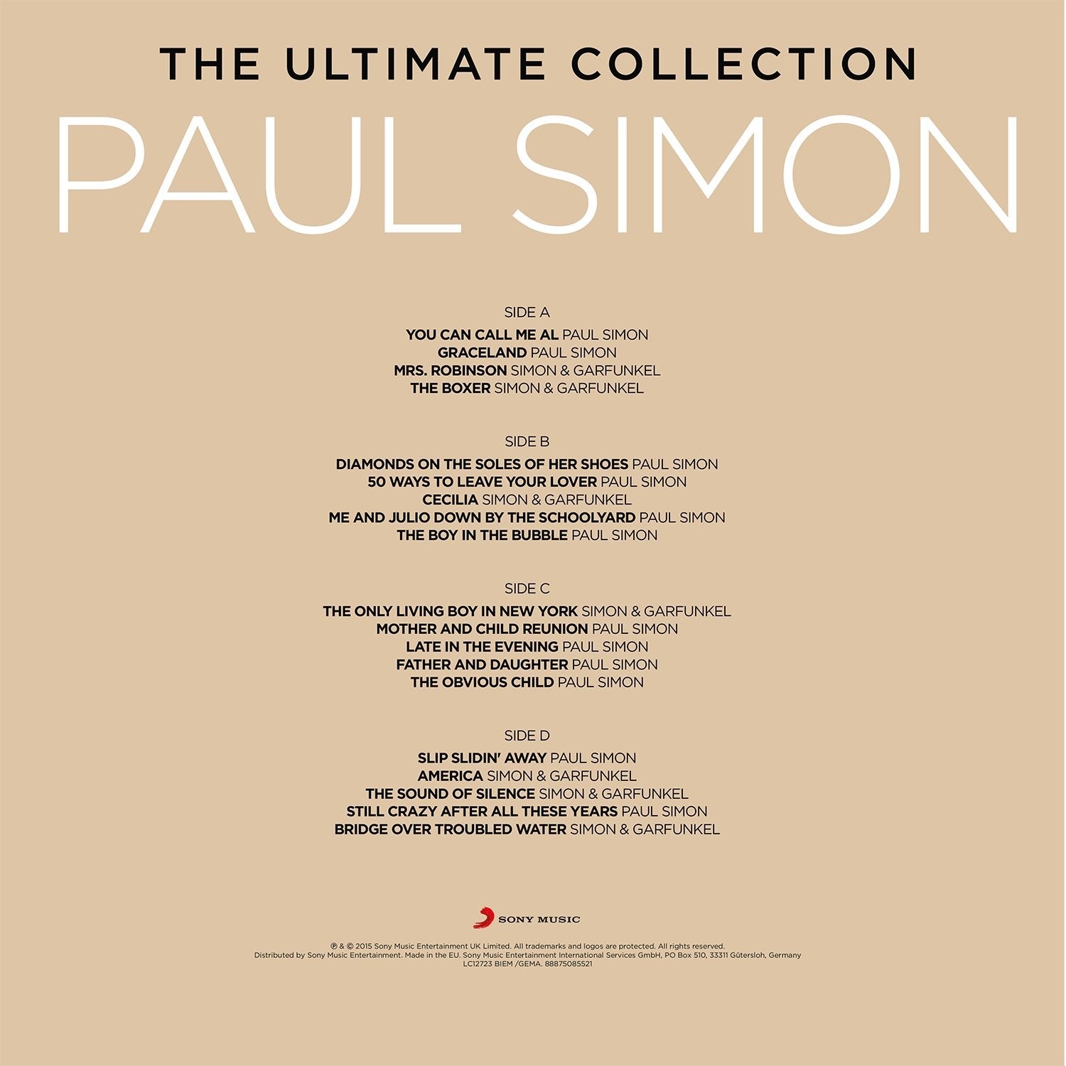 Paul Simon - The Ultimate Collection (180G Double LP)