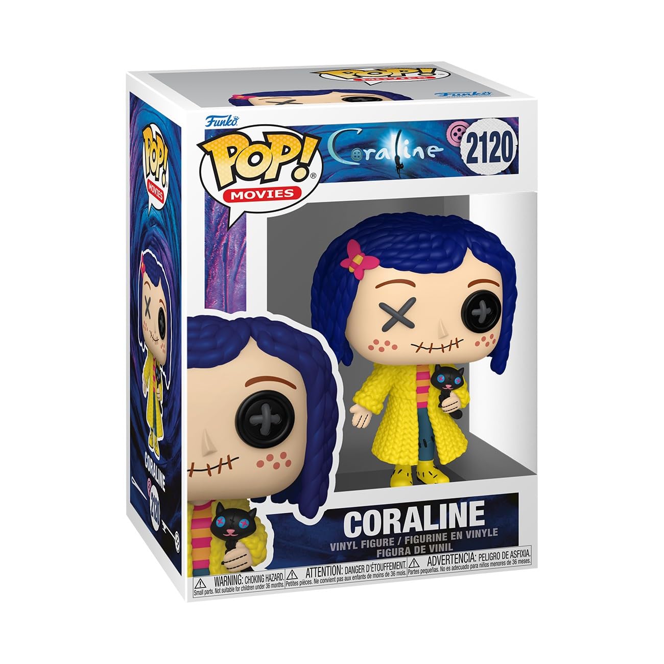 Funko Coraline - Patchwork Coraline Vinyl Figure | 3.75 Inch