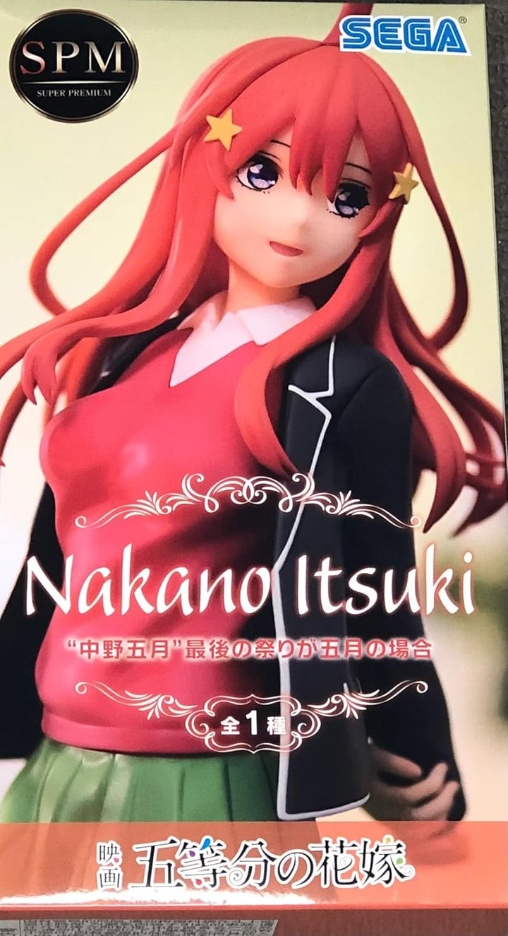 SEGA The Quintessential Quintuplets: Itsuki Nakano The Last Festival Itsuki's Side SPM Statue (SG51263)