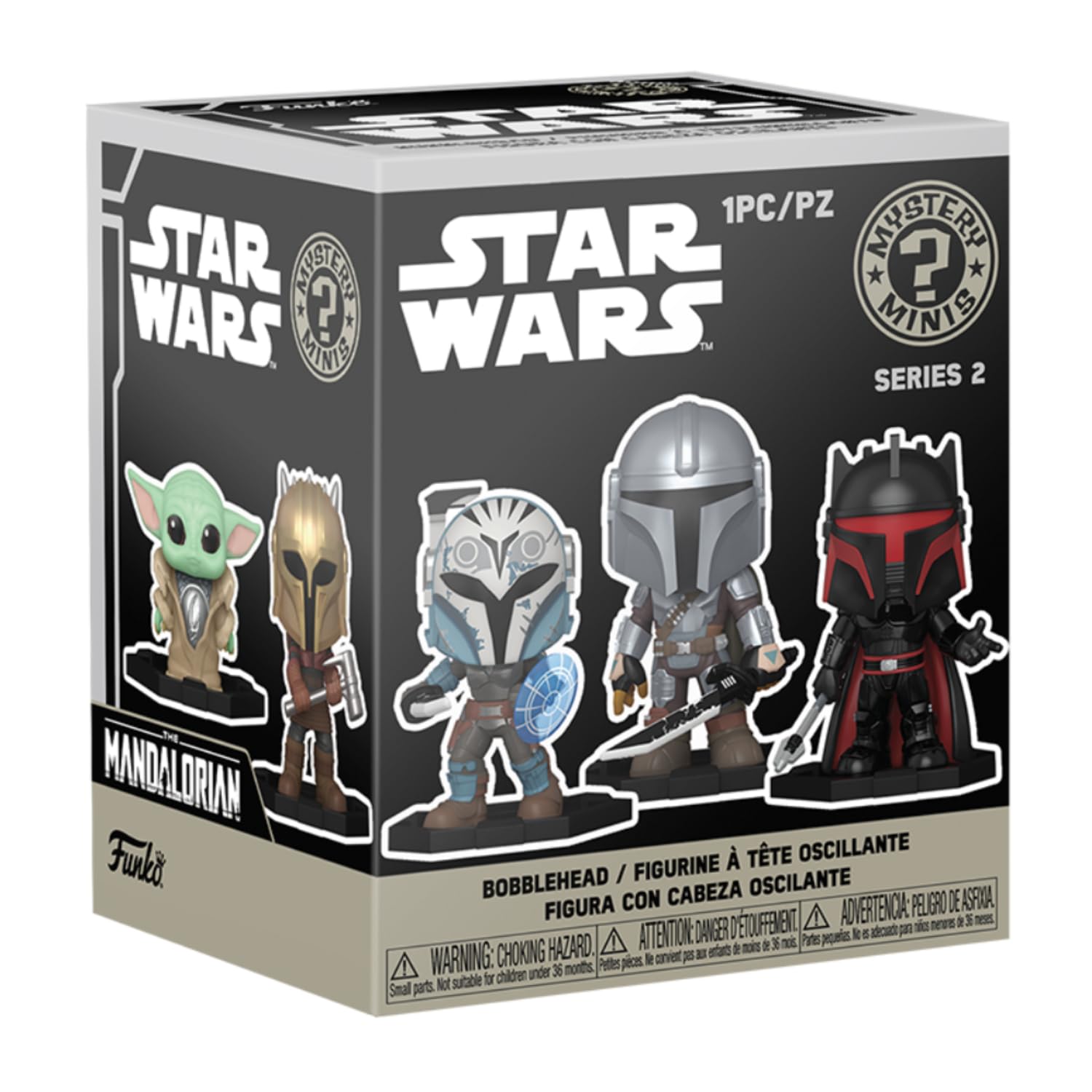 Funko Mystery Mini - Star Wars: The Mandalorian Collectible Vinyl Figure | 3.4 in | Styles Vary