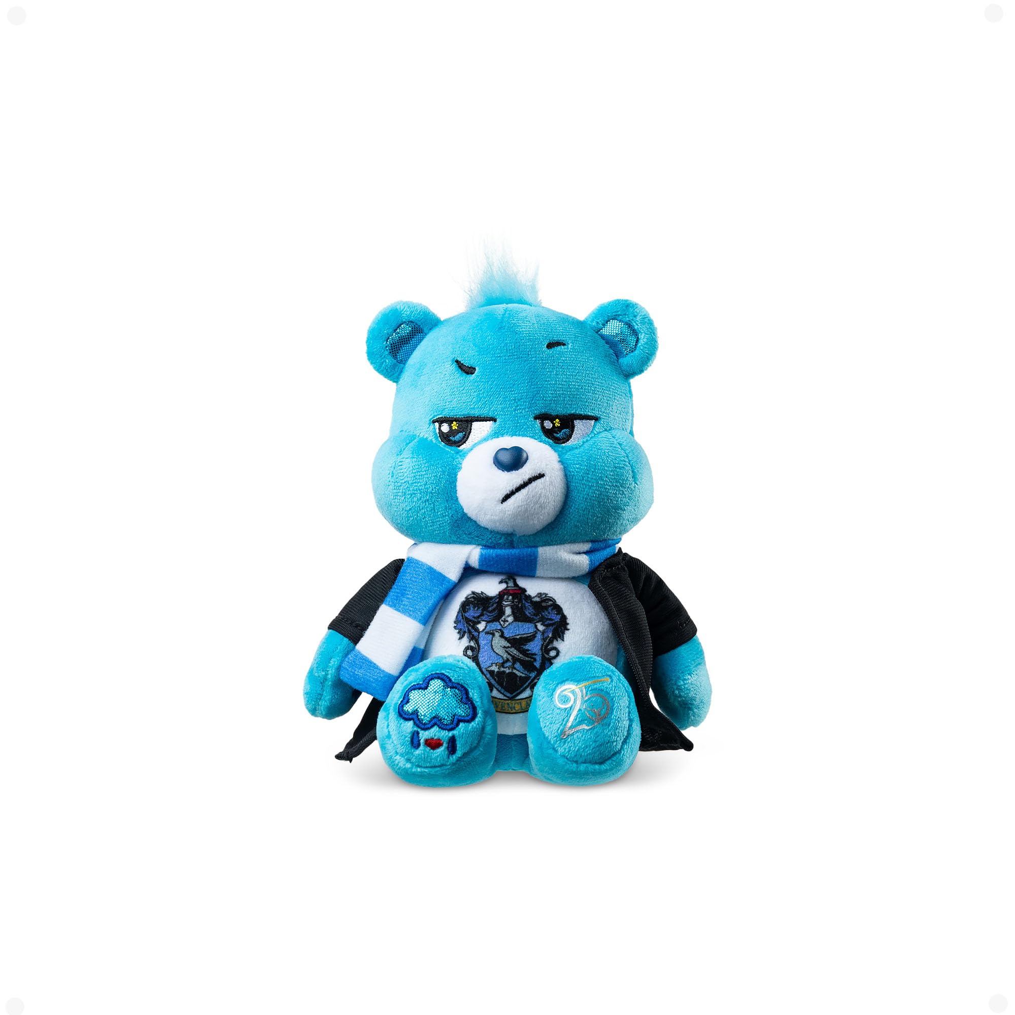 Care Bears Grumpy Bear Ravenclaw 8 Inch Plush | Harry Potter 25th Anniversary | Ages 4+