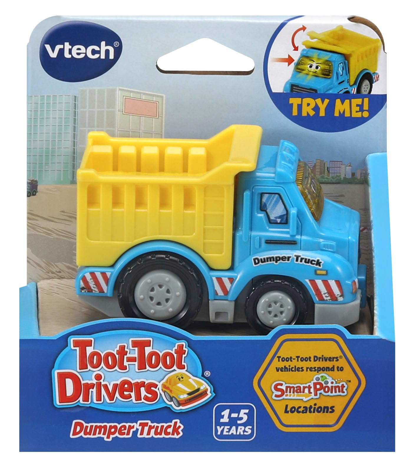 VTech Toot-Toot Drivers Dumper Truck - Interactive Musical Toy with Lights & Sounds for Toddlers 12 Months+ 2