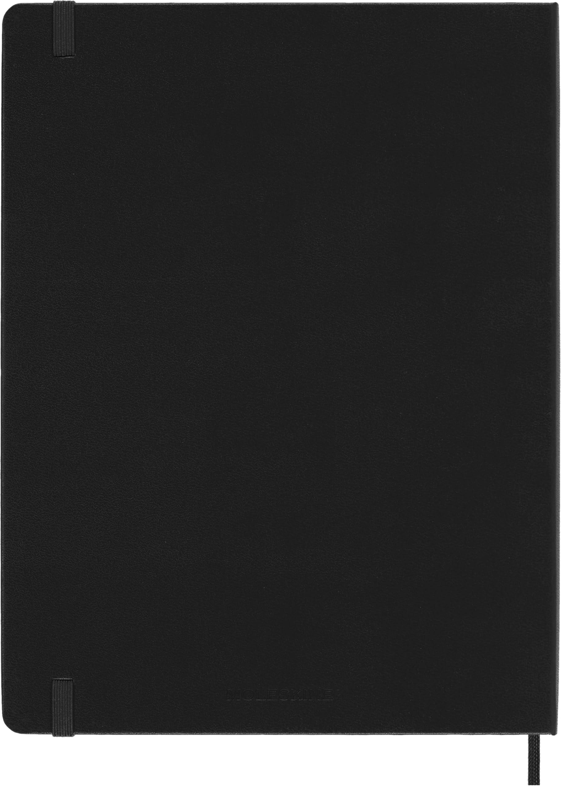 Moleskine Weekly Planner 2026-2027 18-Month XL Hardcover Appointment Book Black 7