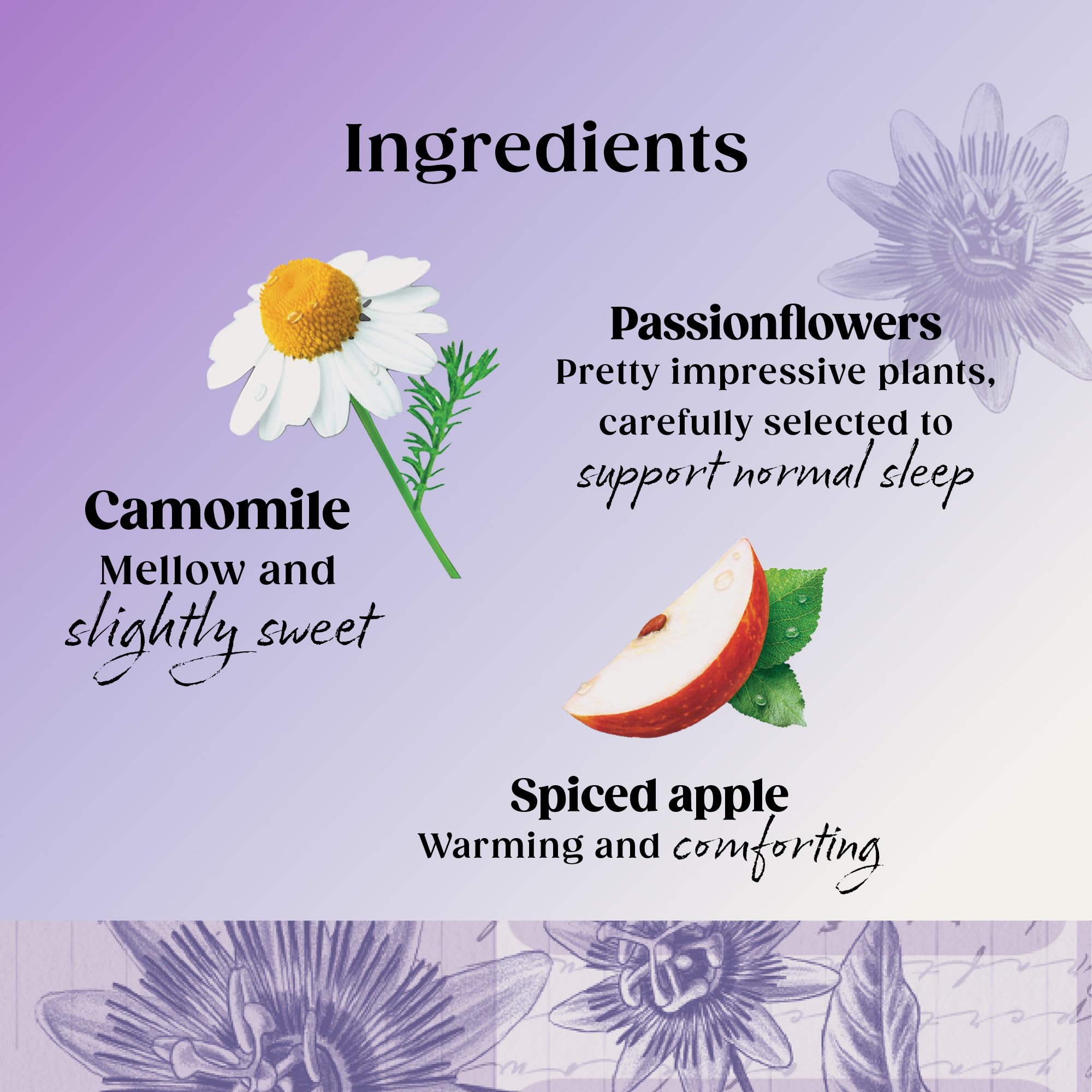 Twinings Superblends Sleep Tea - Spiced Apple & Vanilla Herbal Infusion | 40 Teabags 2