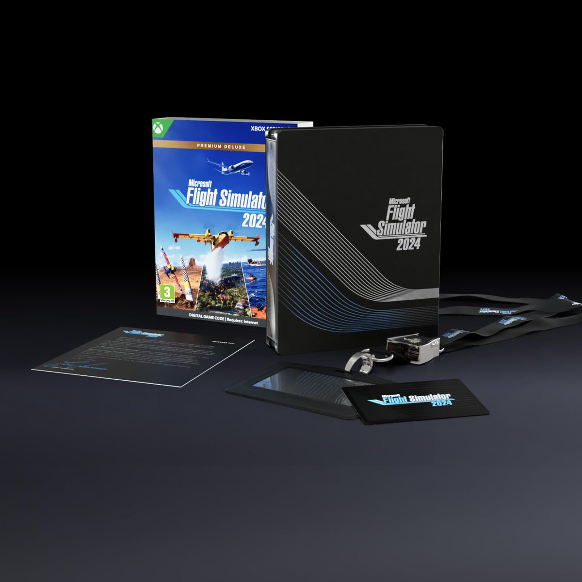 Microsoft Flight Simulator 2024 – Premium Deluxe SteelBook Edition [Xbox]