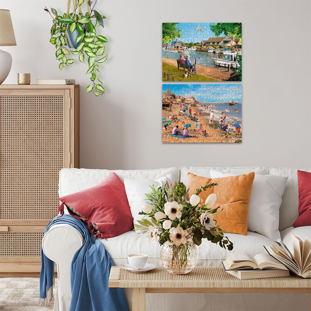 Ravensburger Picturesque Landscapes No. 2 - 1000 Piece Jigsaw Puzzle for Adults & Kids 10+ 10