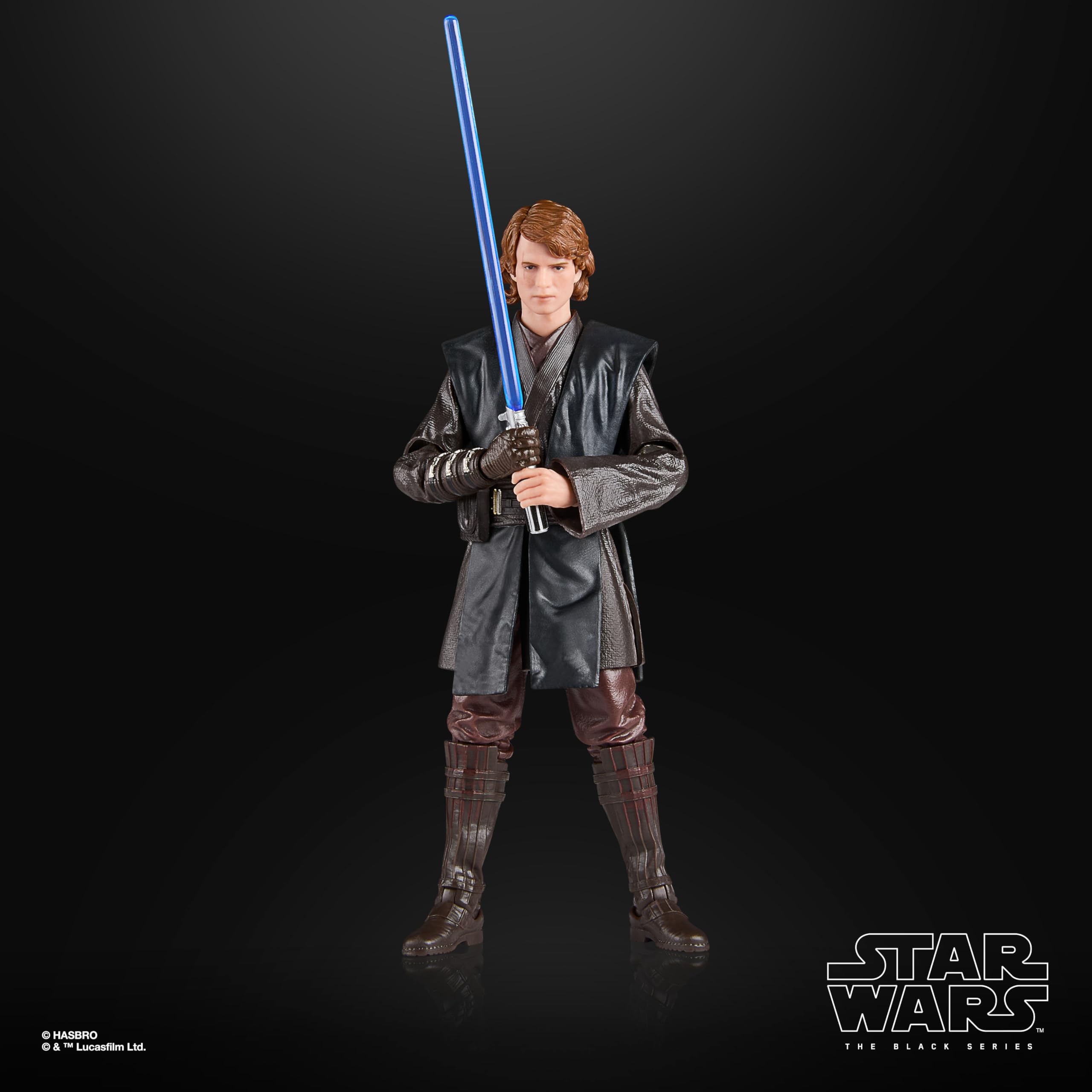 Star Wars The Black Series Anakin Skywalker - 6 Inch Action Figure with Blue Lightsaber 2