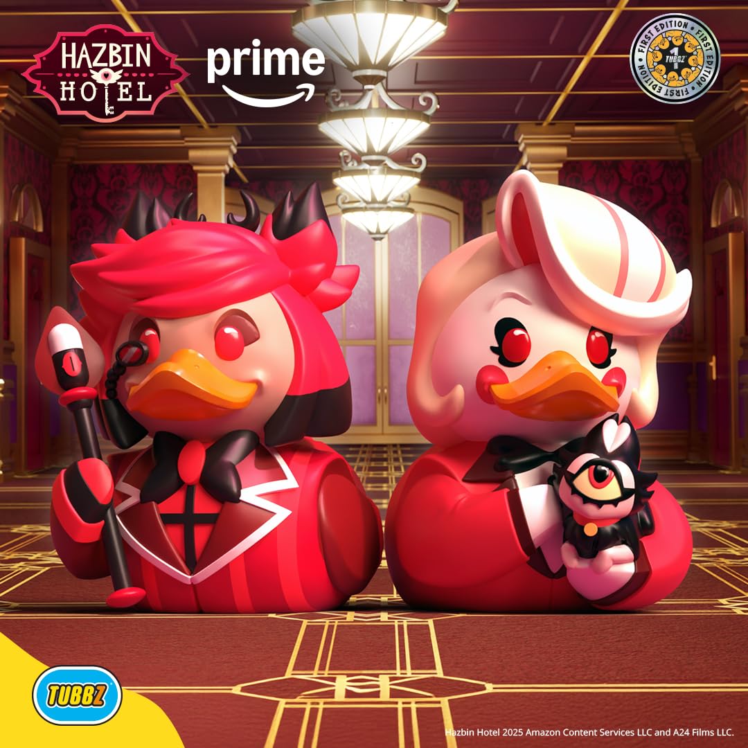 TUBBZ First Edition: Hazbin Hotel - Charlie Morningstar Cosplaying Rubber Duck 5