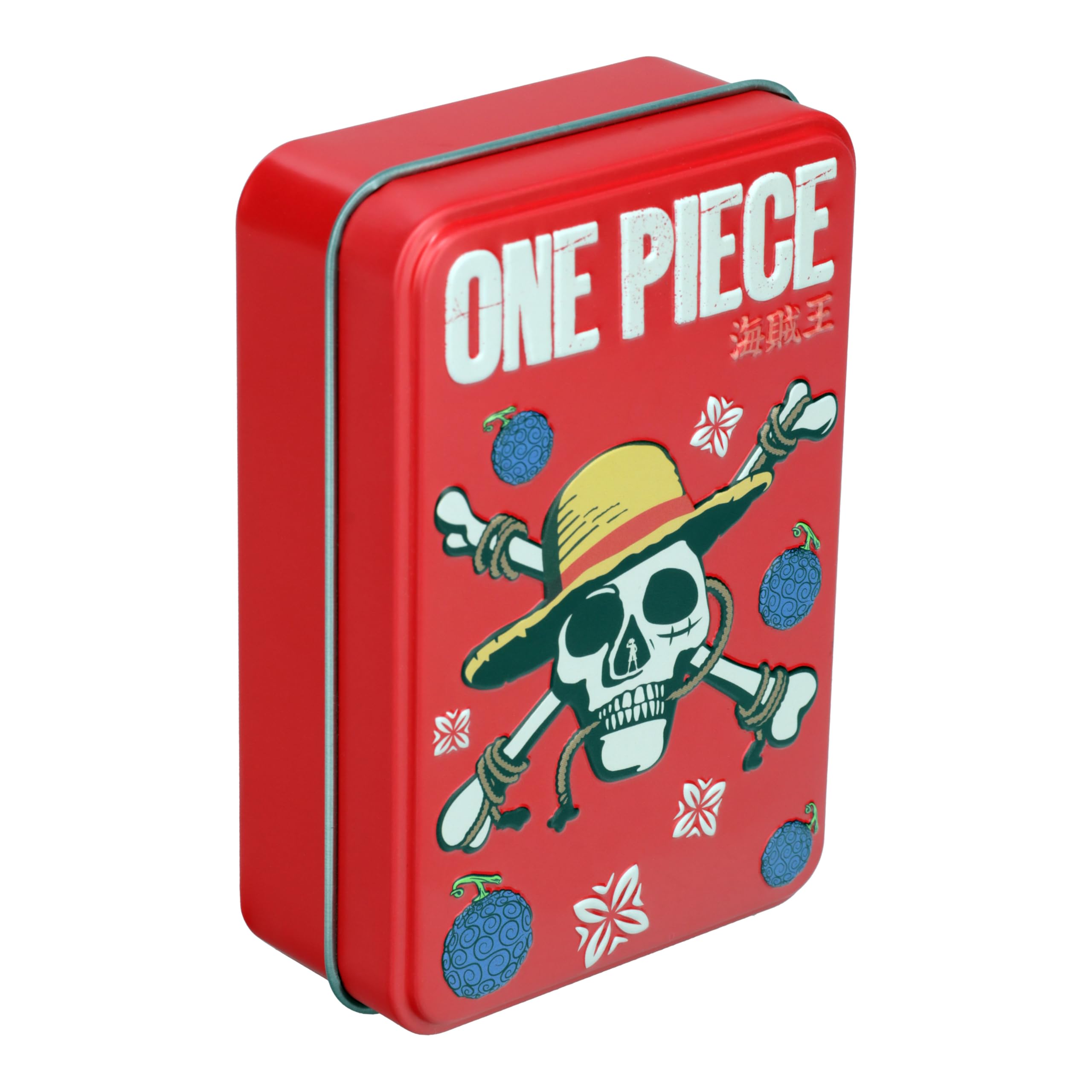 Paladone One Piece Jolly Rogers Playing Cards for Poker, Rummy, Go Fish | Adult Collectible Tin 2
