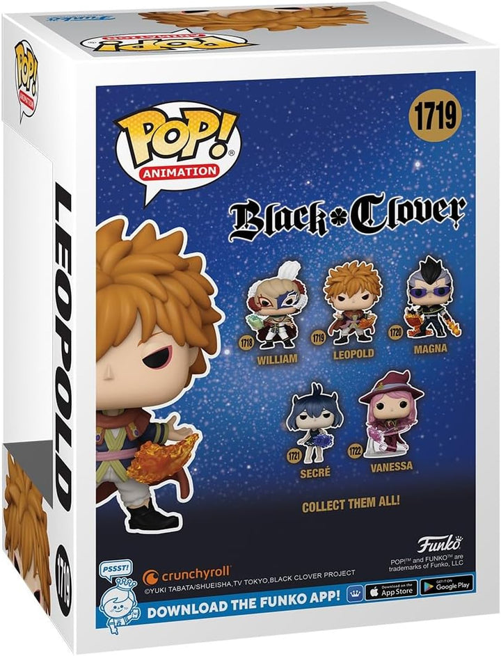 Funko Pop! Animation Black Clover - Leopold Vermillion Vinyl Figure (80294)