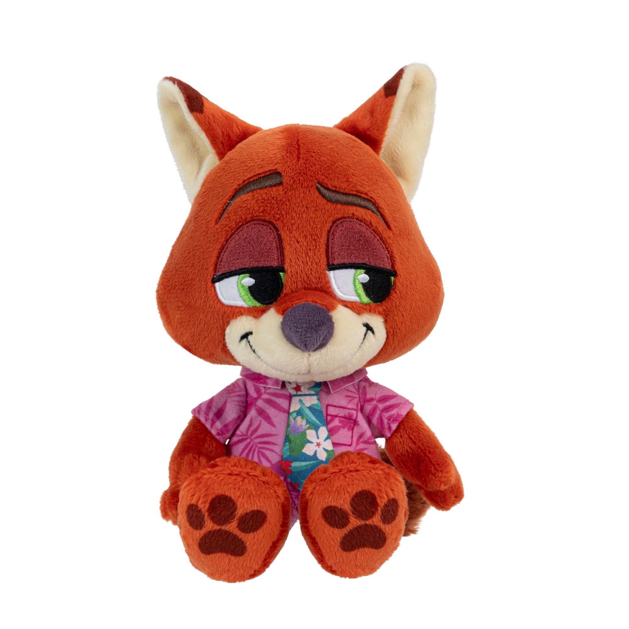 Disney's Zootropolis 2 8" Plush Nick Wilde - Stuffed Animal Toy for Kids & Collectors 8