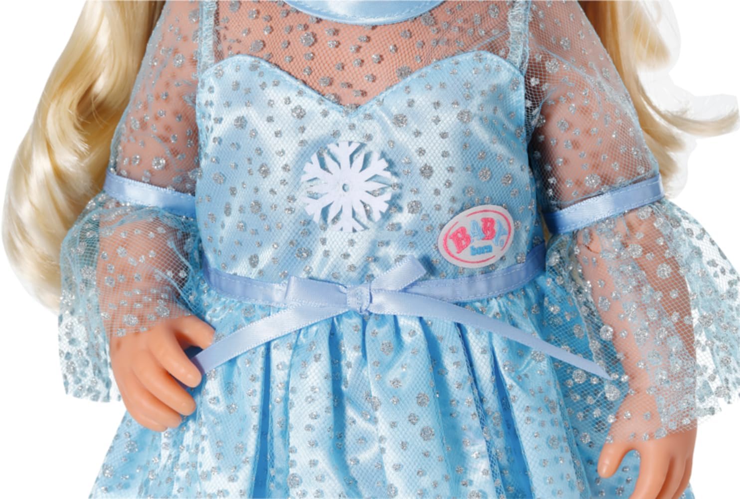 BABY born Princess on Ice 836095 - Princess Dress with Ice Skates & Tiara for Dolls 8