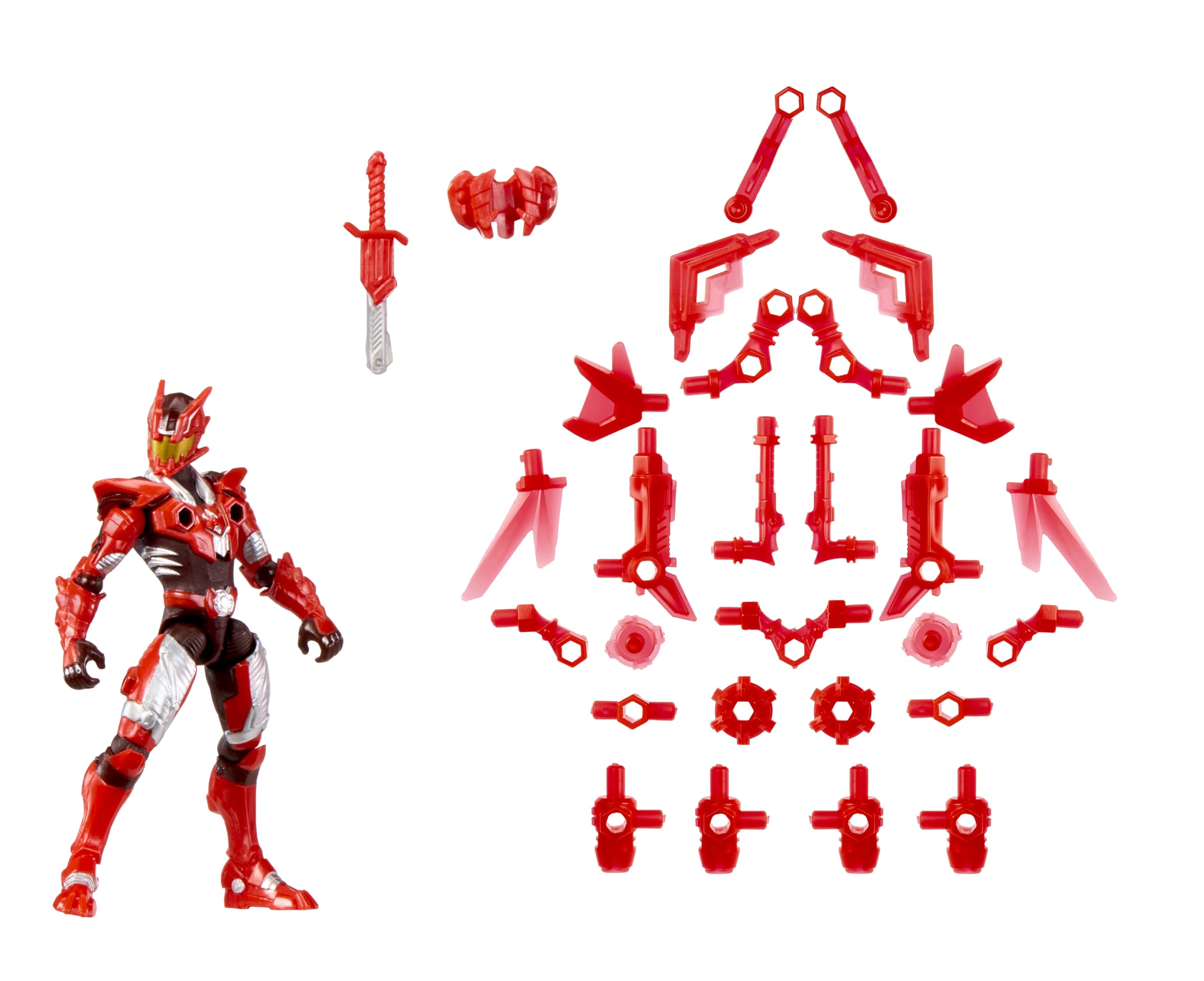 Armorsaurs T-Rex Pilot Liam Roberts - 9.5cm Poseable Action Figure with Transforming Weapon | 11 Points of Articulation | Ages 6+ 2