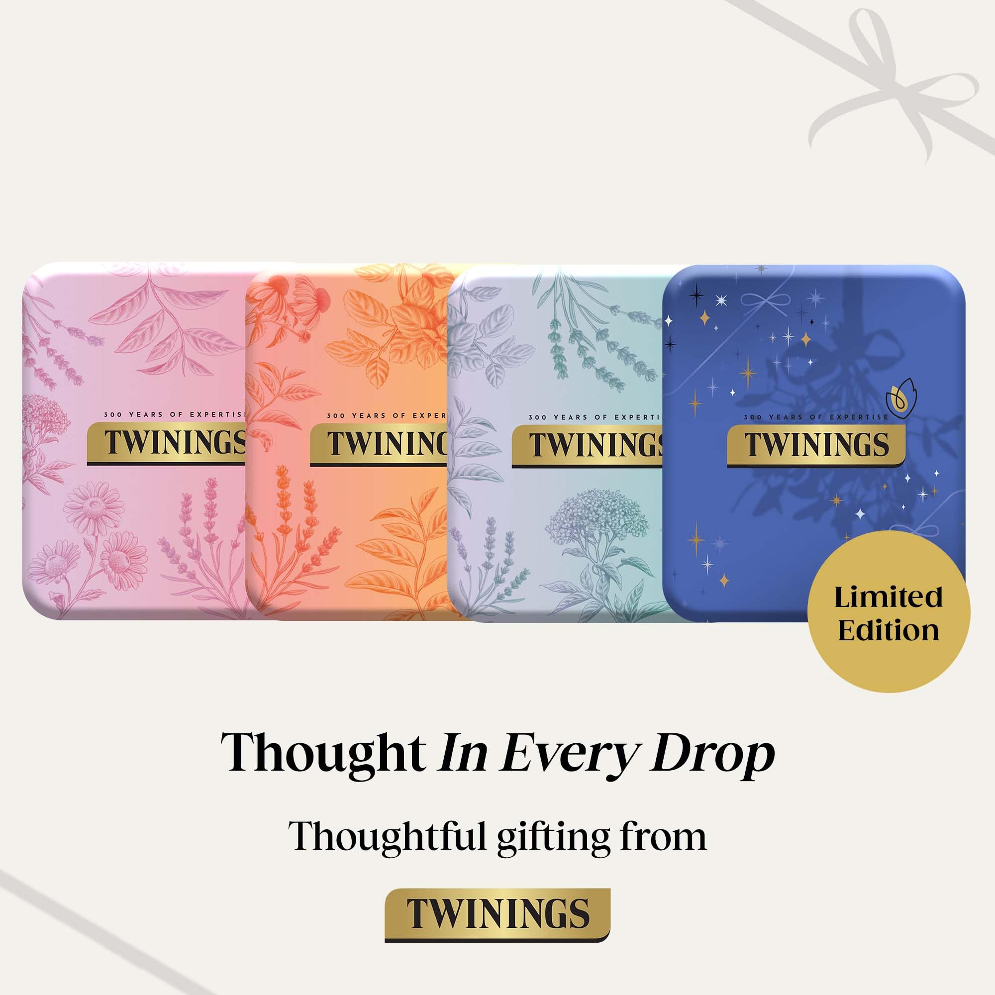 Twinings Festive Limited Edition Pocket Tea Tin with Superblends Sleep & Glow 3