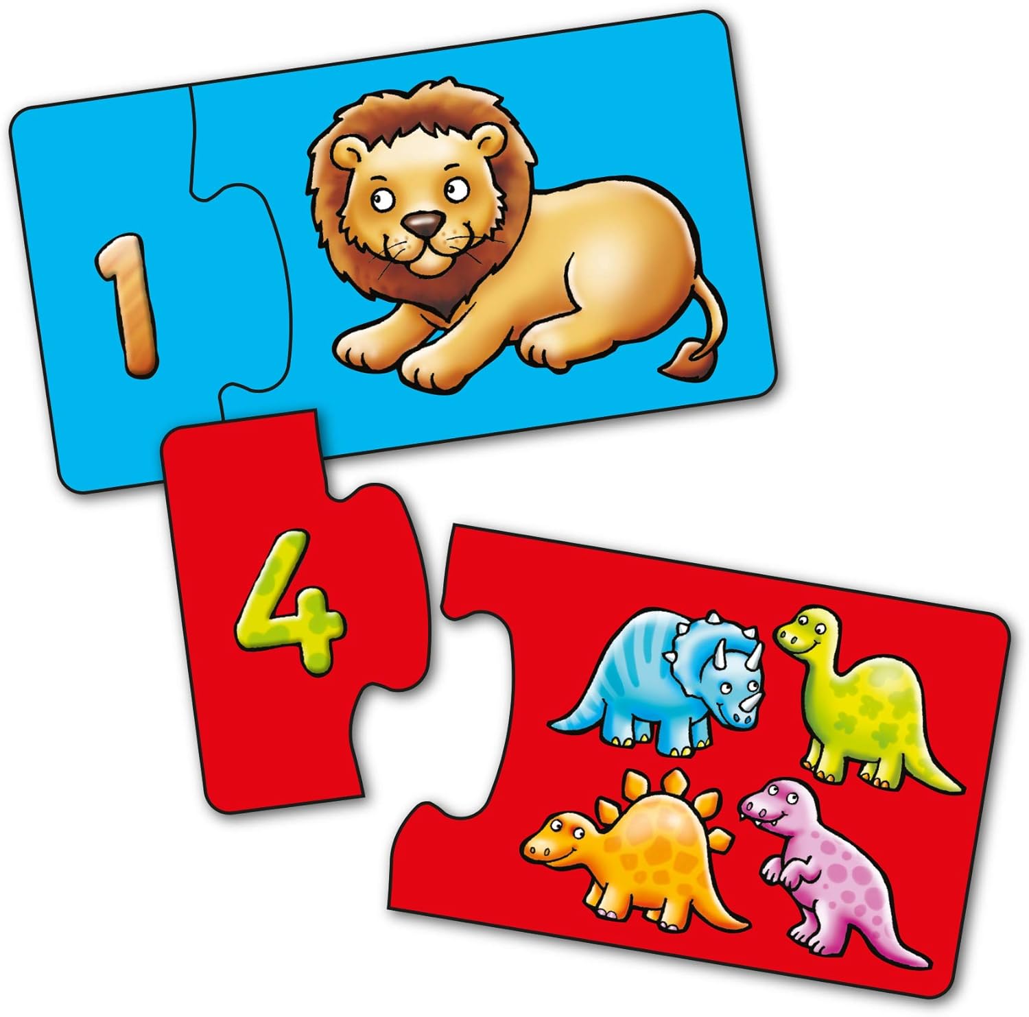 Orchard Toys Match and Count Jigsaw Game - First Number Puzzles for Ages 3+ 2