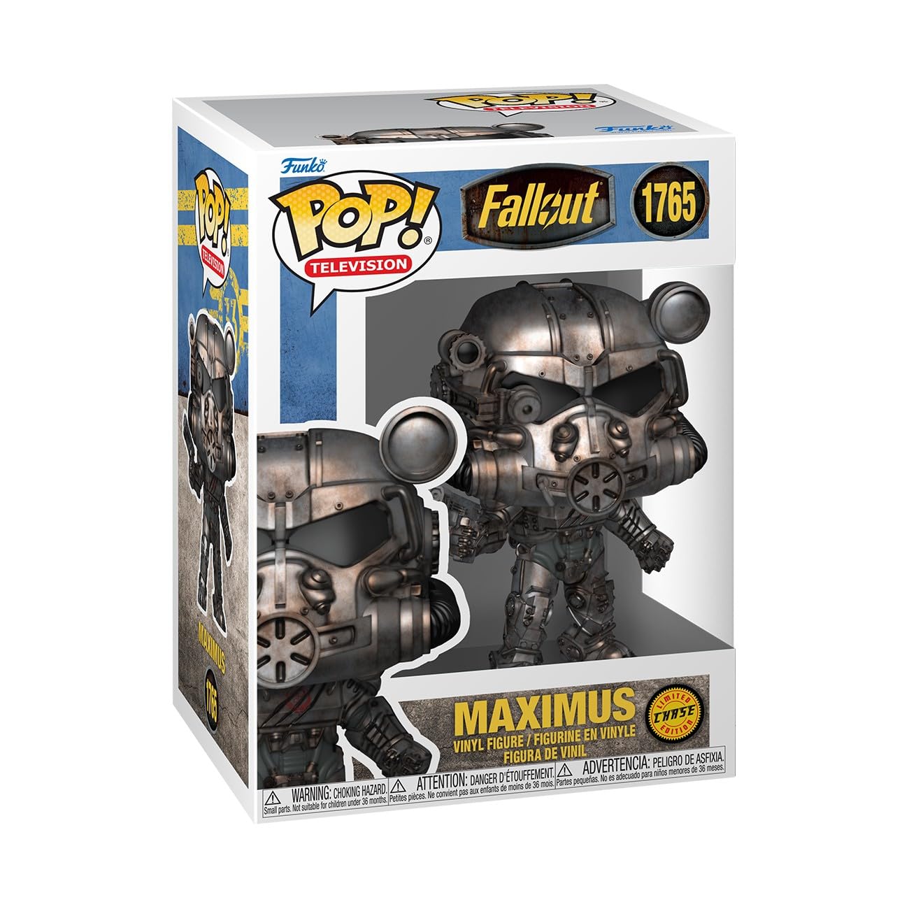 Funko Pop! TV: Fallout - Maximus Vinyl Figure | 3.75 Inches | Chase Variant Potential 5