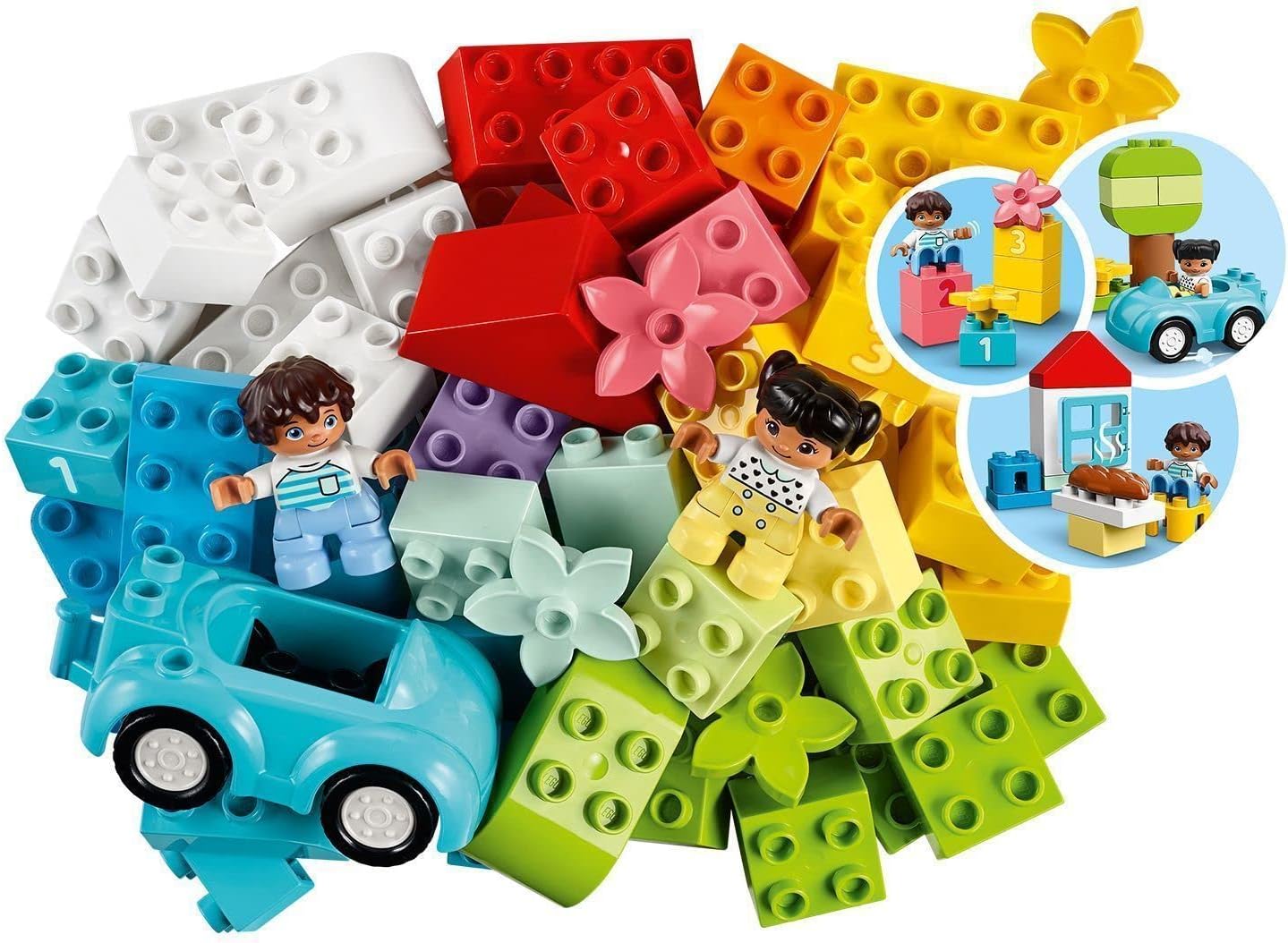 LEGO DUPLO Classic Brick Box 10913 - Educational Building Set for Toddlers 18 Months+ 14