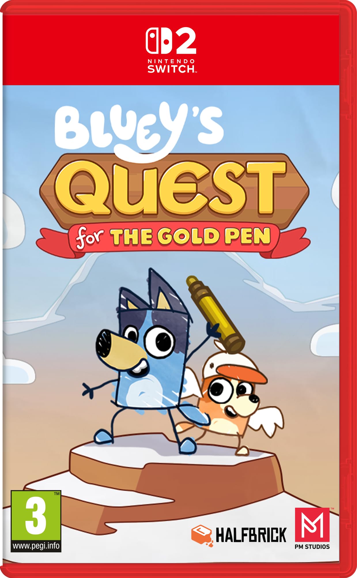 Bluey's Quest for the Gold Pen [Nintendo Switch 2]