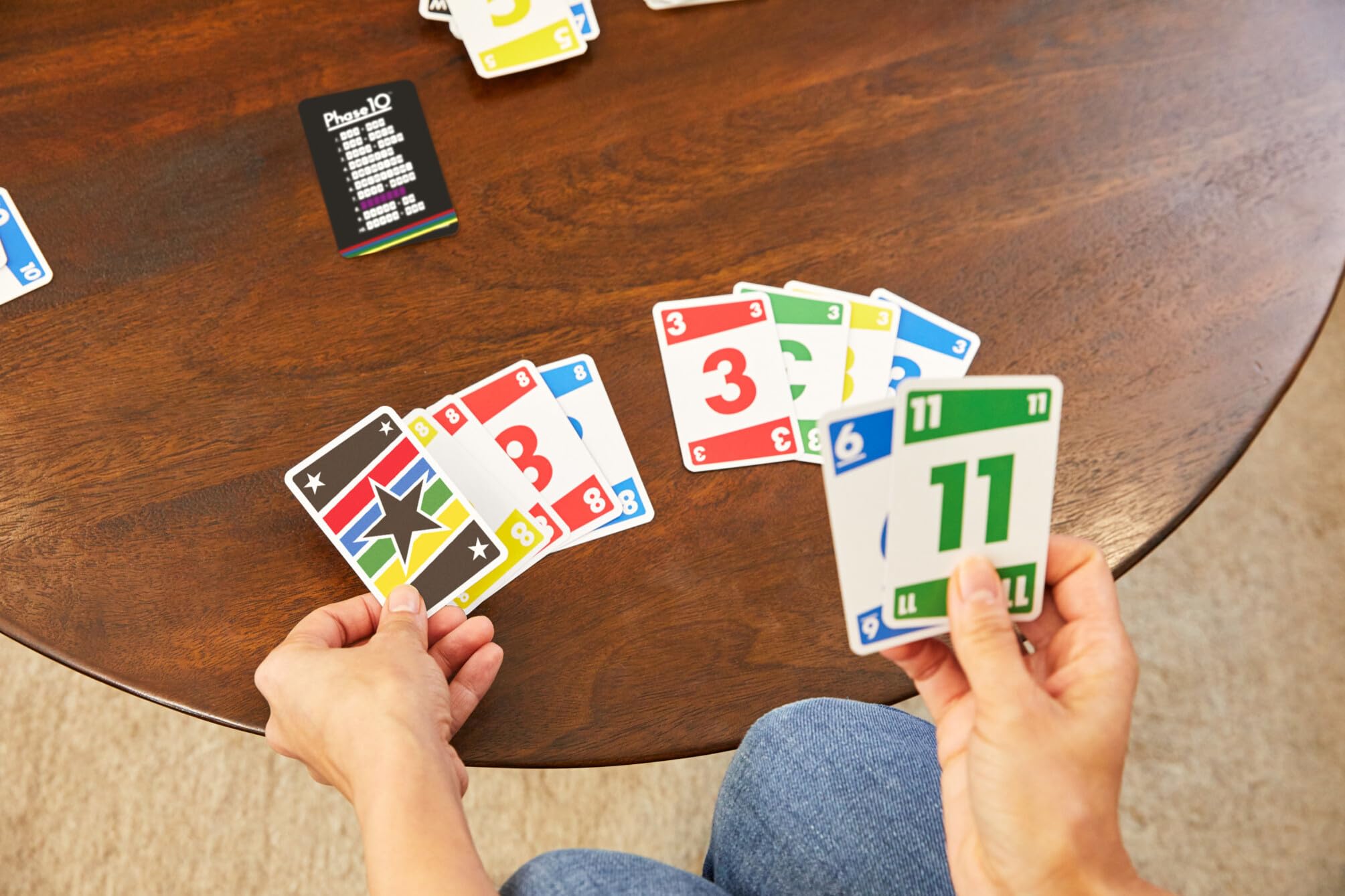 Phase 10 Card Game - Rummy-like Game with 10 Phases | 108 Cards | Ages 7+ | 2-6 Players 7