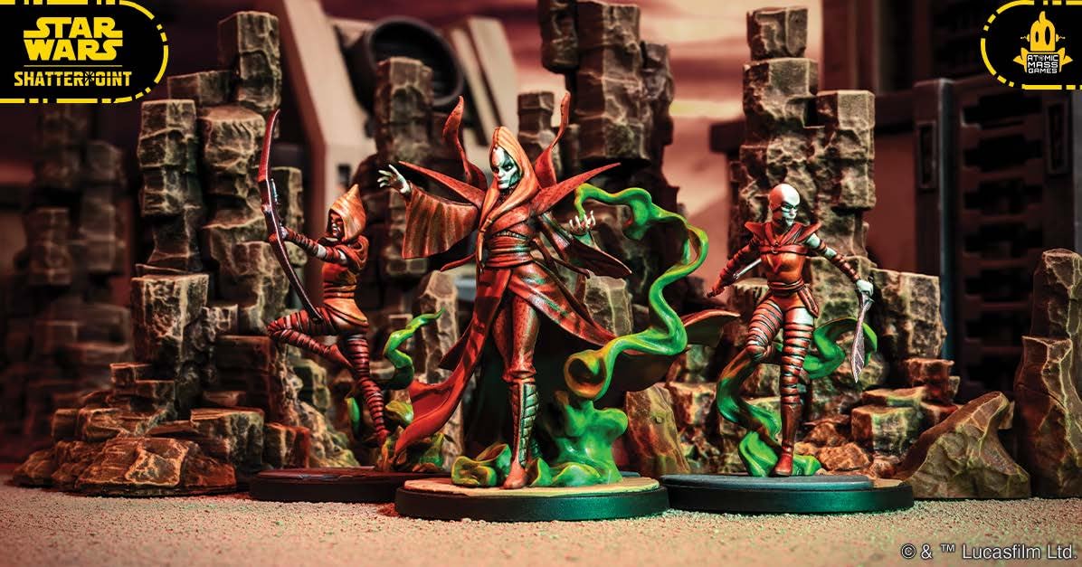 Atomic Mass Games Star Wars: Shatterpoint Witches of Dathomir Squad Pack 8